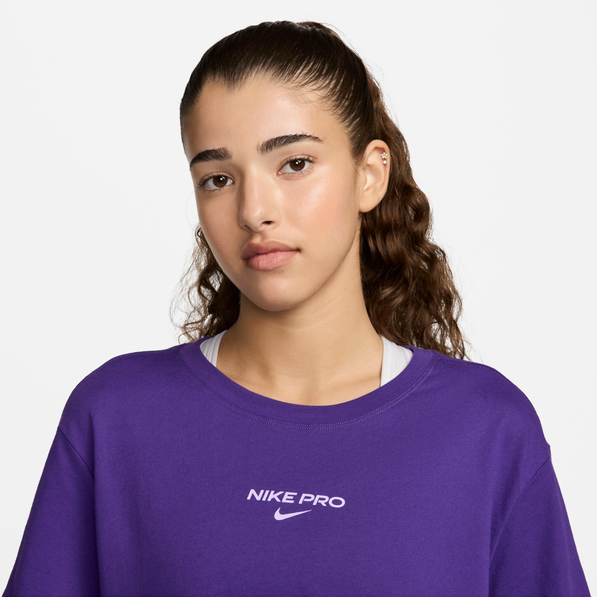 Camiseta Nike Pro Croped Feminina - Foto 3