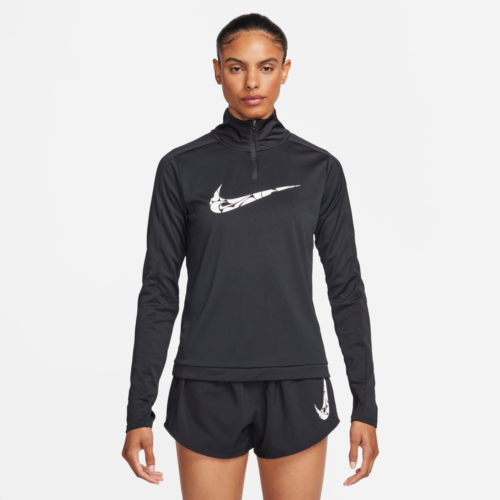 Camiseta Nike Dri-FIT Swoosh Feminina - Foto 1