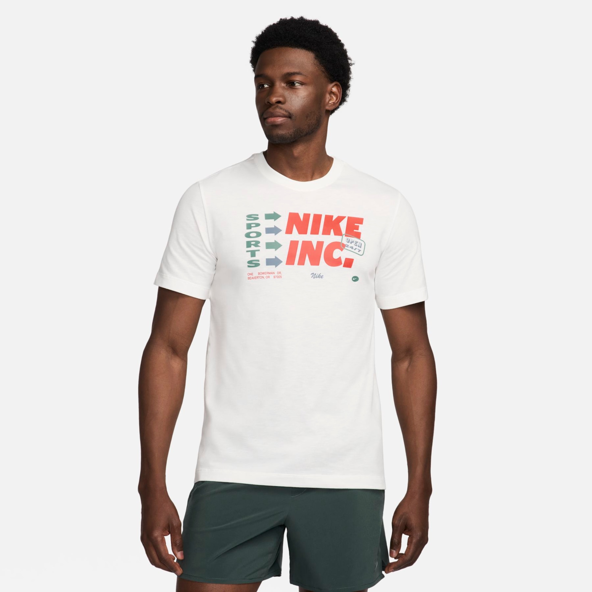 Camiseta Nike Dri-FIT 3MO Masculina - Foto 1