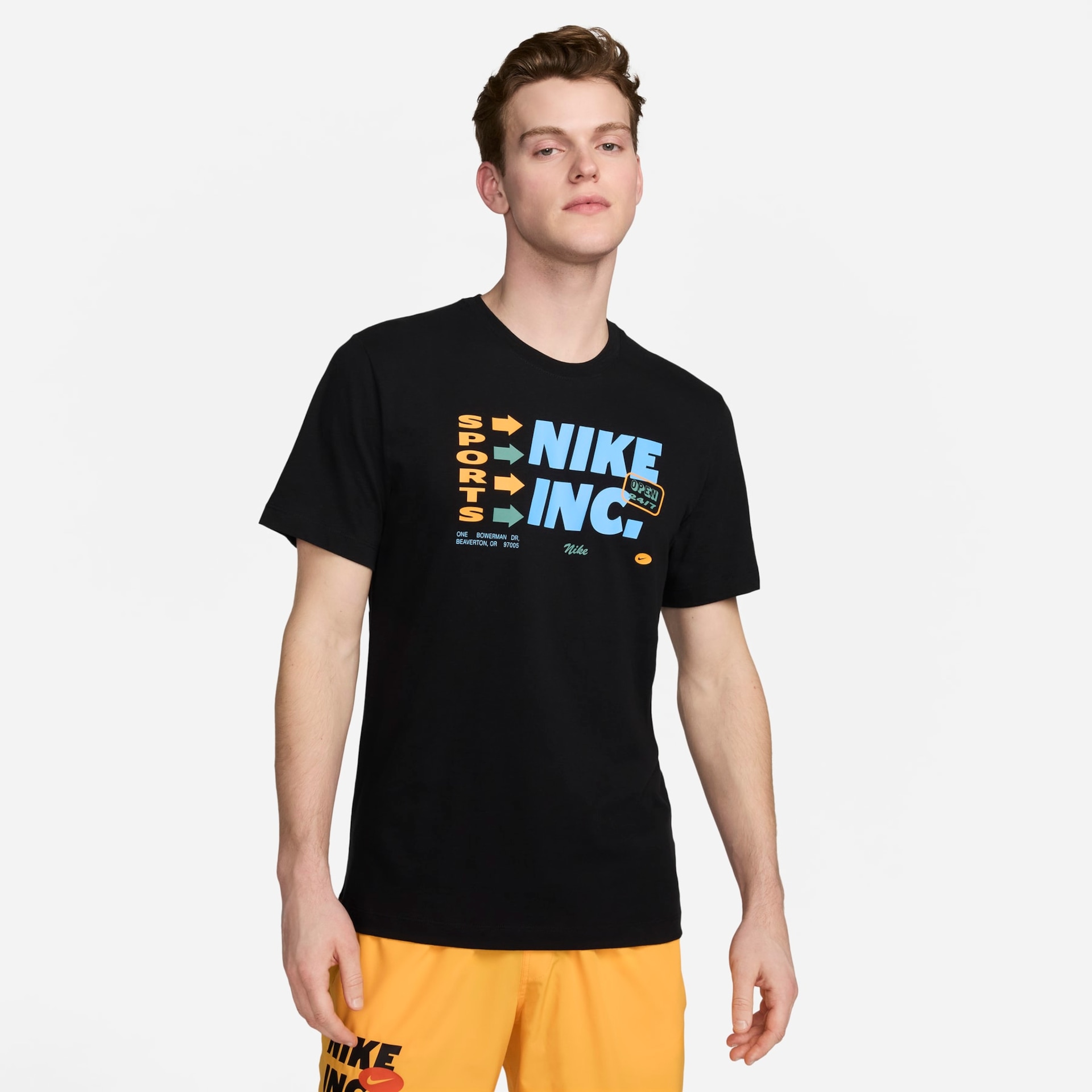 Camiseta Nike Dri-FIT 3MO Masculina - Foto 1