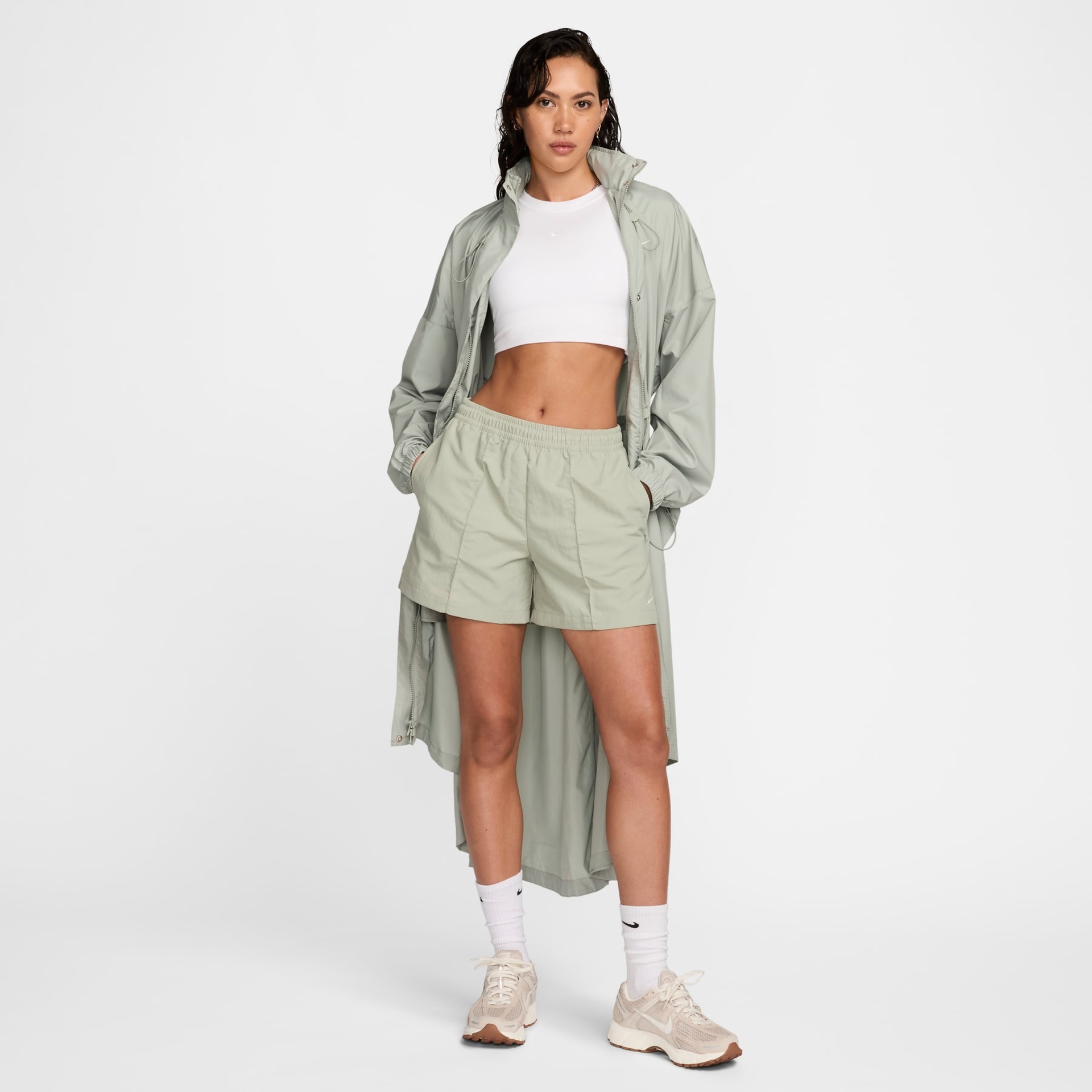 Shorts Nike Sportswear Everything Wovens Feminino - Foto 8