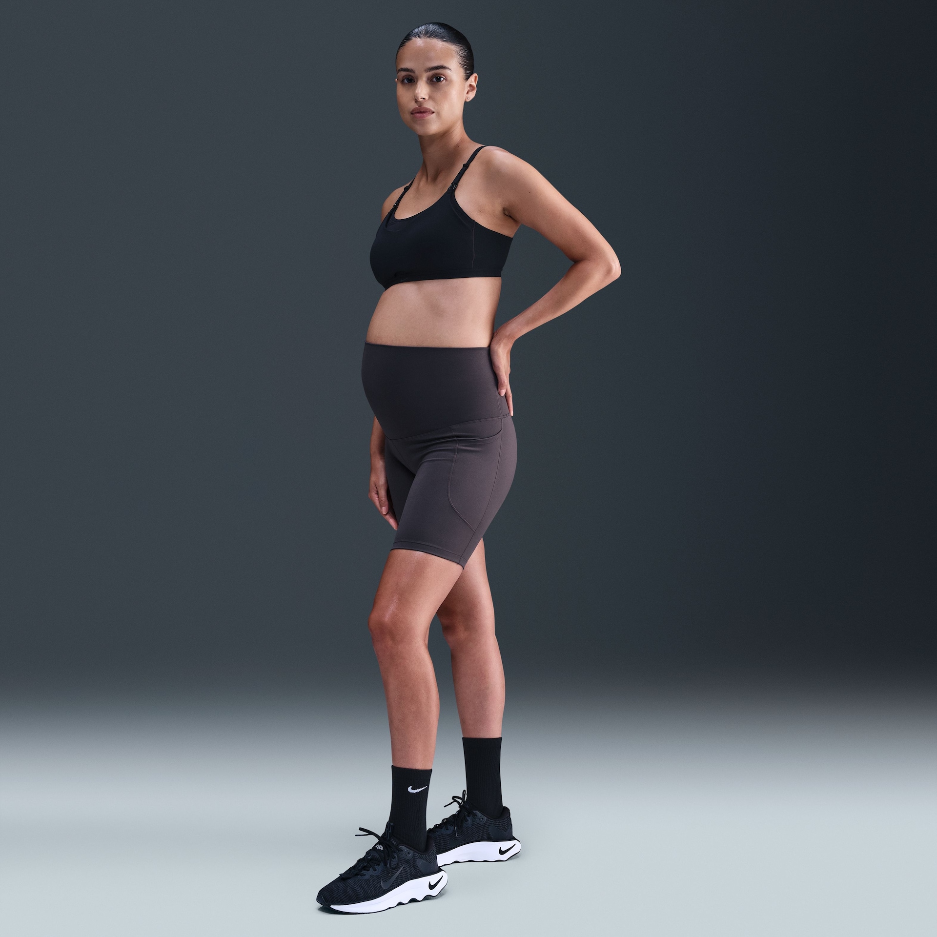 Shorts Nike Maternidade Dri-FIT One Feminino - Foto 1