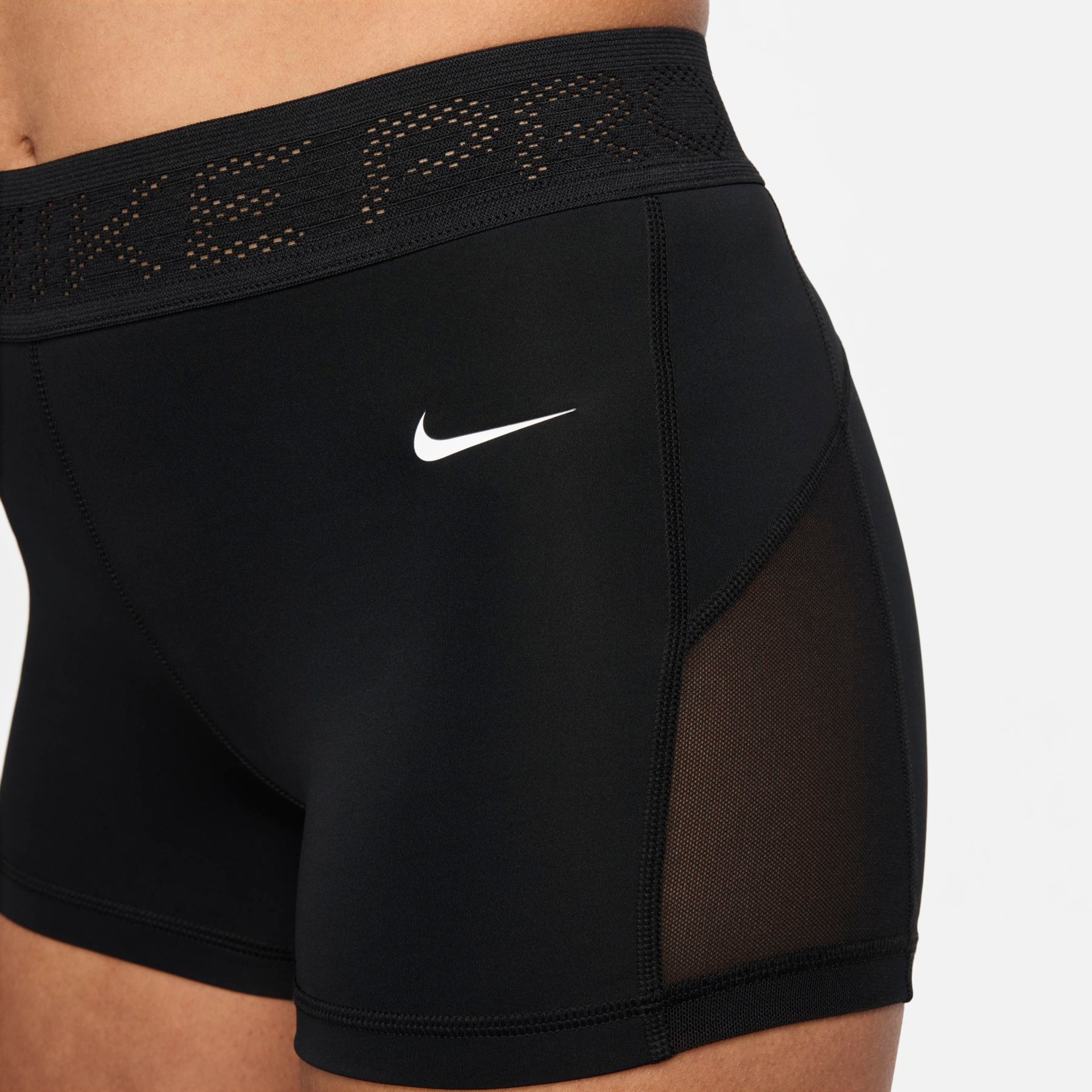 Shorts Nike Dri-FIT 3IN Mesh Feminino - Foto 4