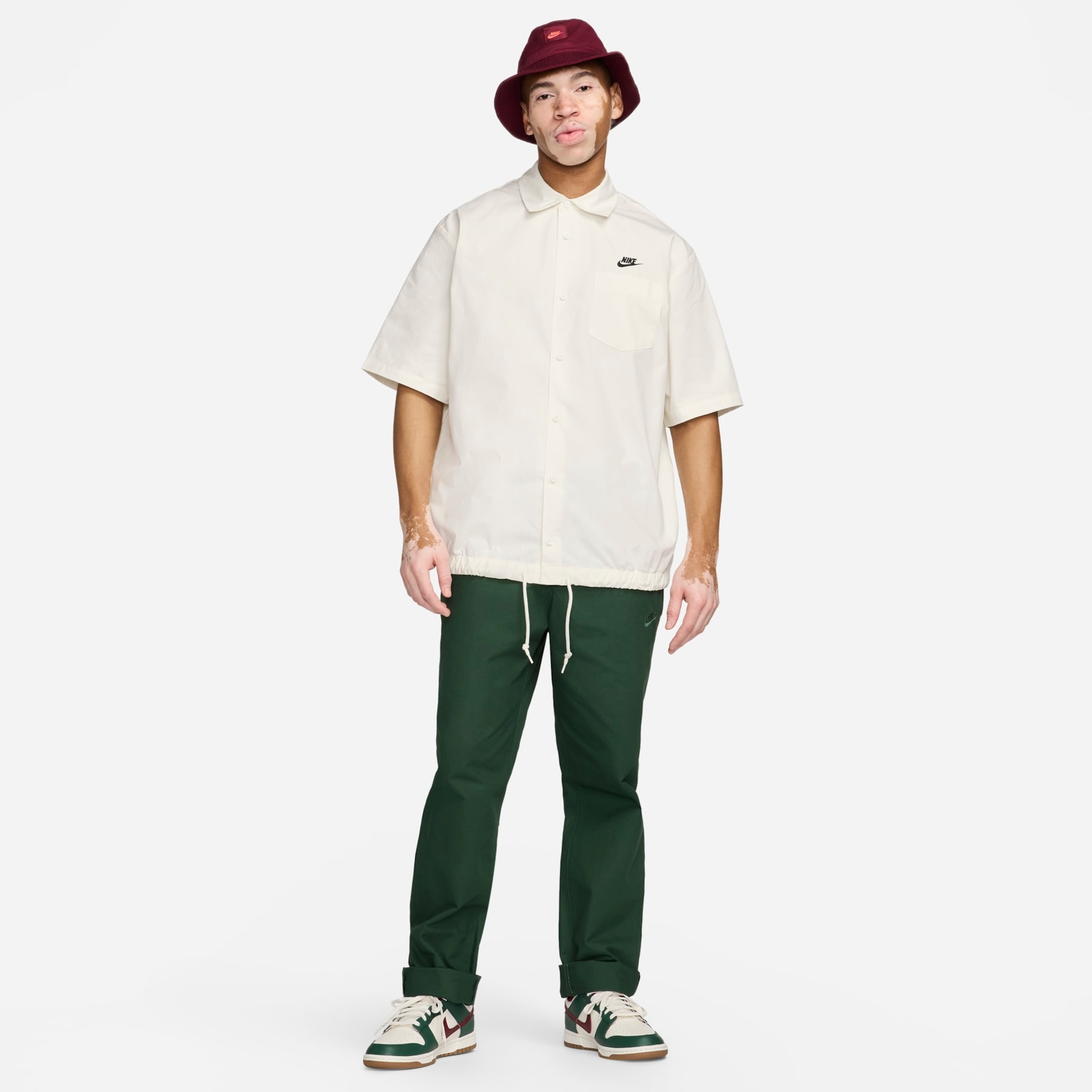 Camisa Nike Club SS Venice Masculina - Foto 5