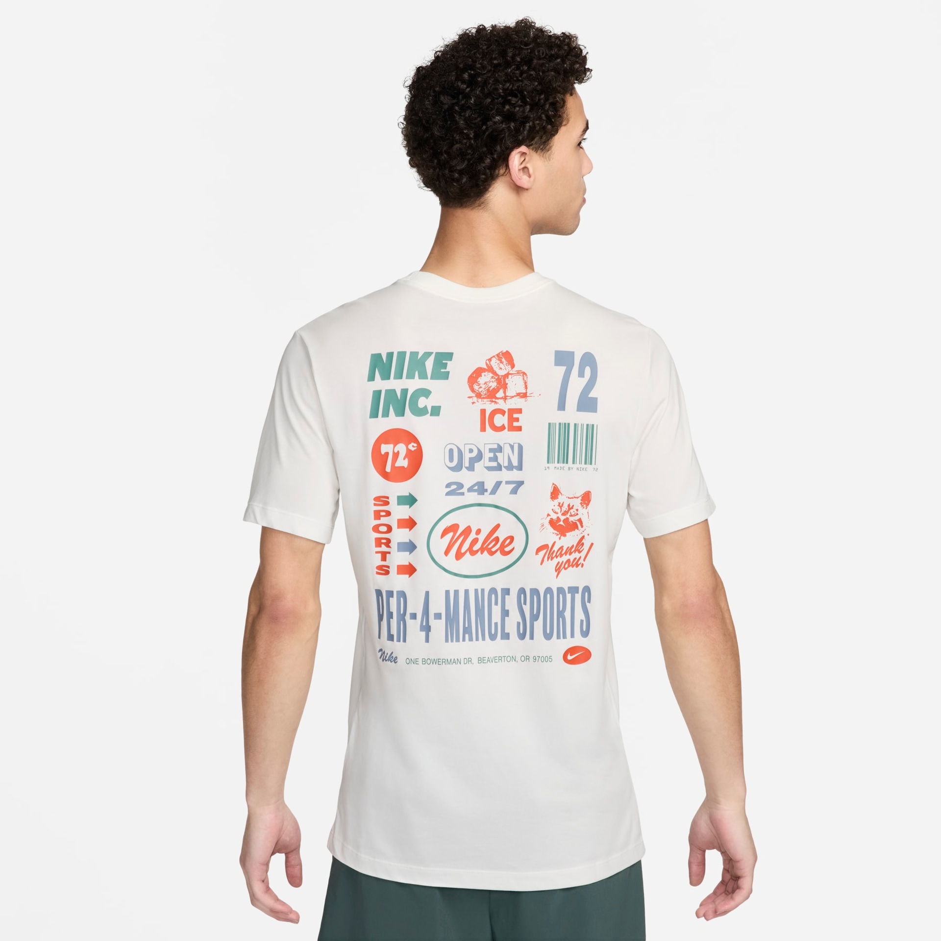 Camiseta Nike Dri-FIT 3MO Masculina - Foto 1