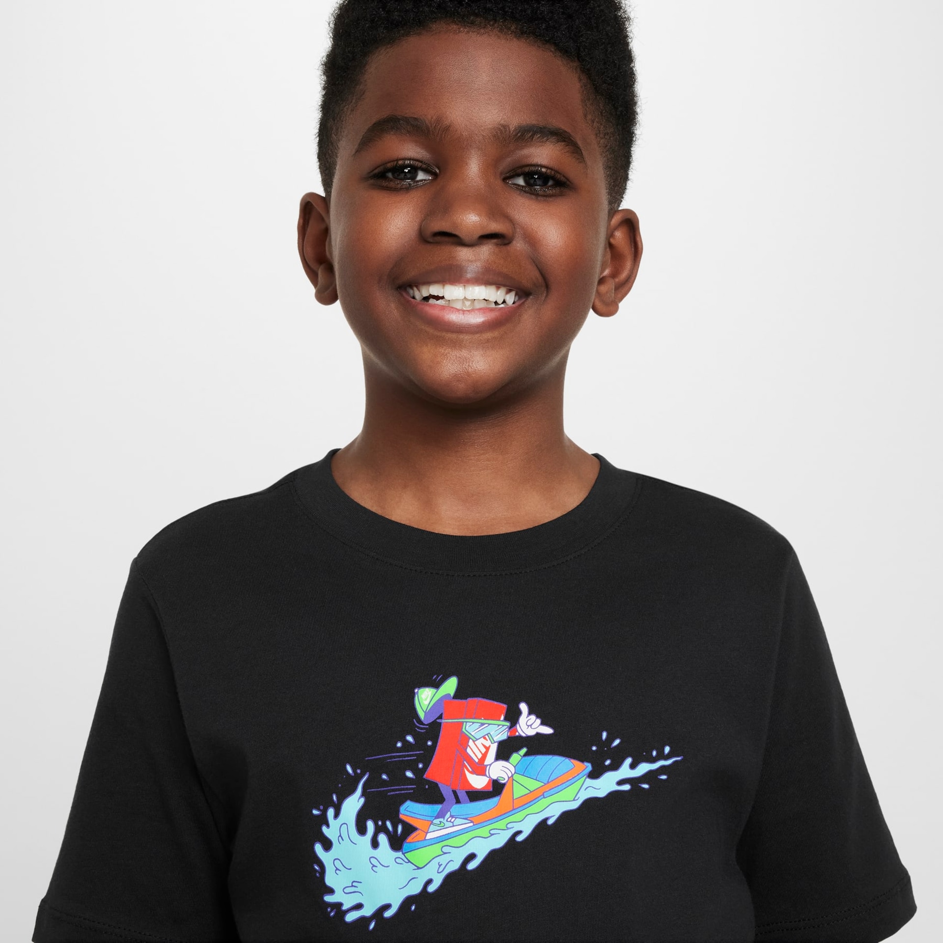 Camiseta Nike Sportswear Boxy1 Infantil - Foto 2
