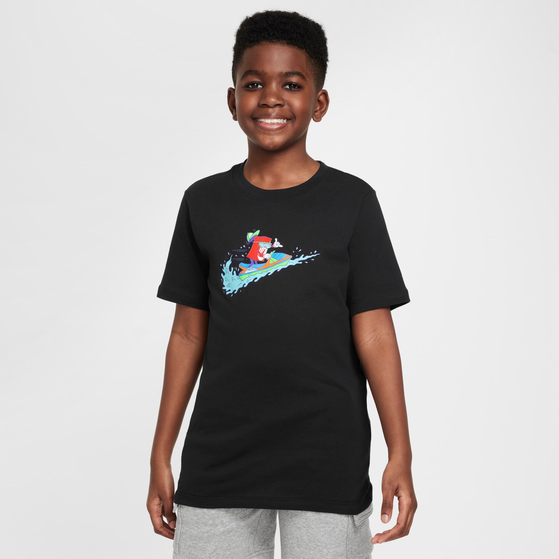 Camiseta Nike Sportswear Boxy1 Infantil - Foto 1