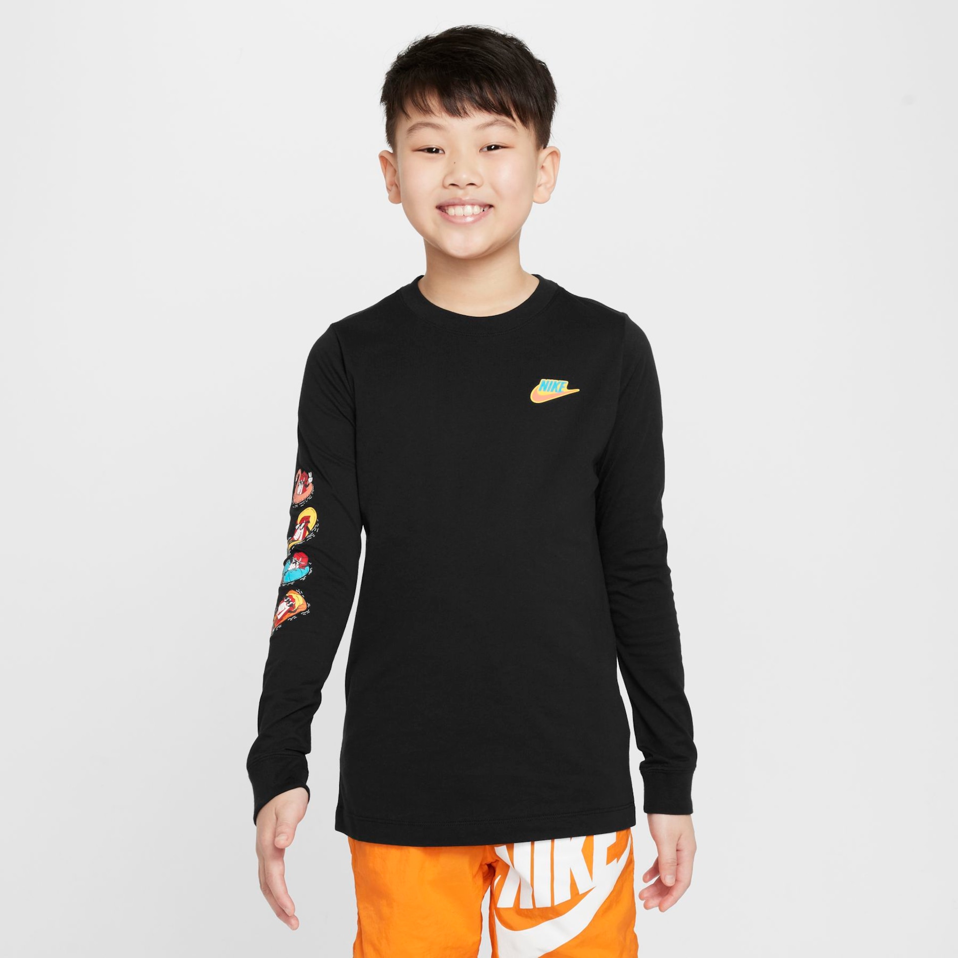 Camiseta Nike Sportswear Boxy Infantil - Foto 1