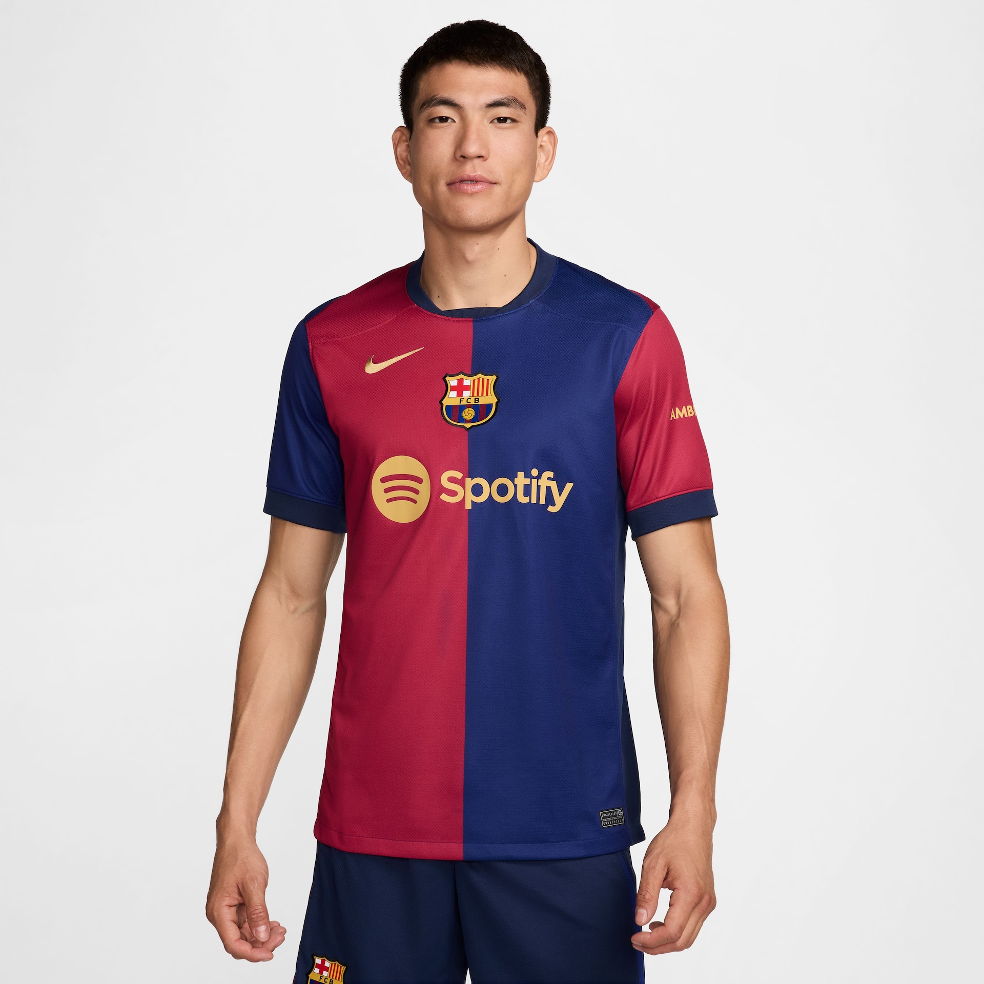 Camisa Nike Barcelona I 2024/25 Torcedor Pro Masculino - Foto 1