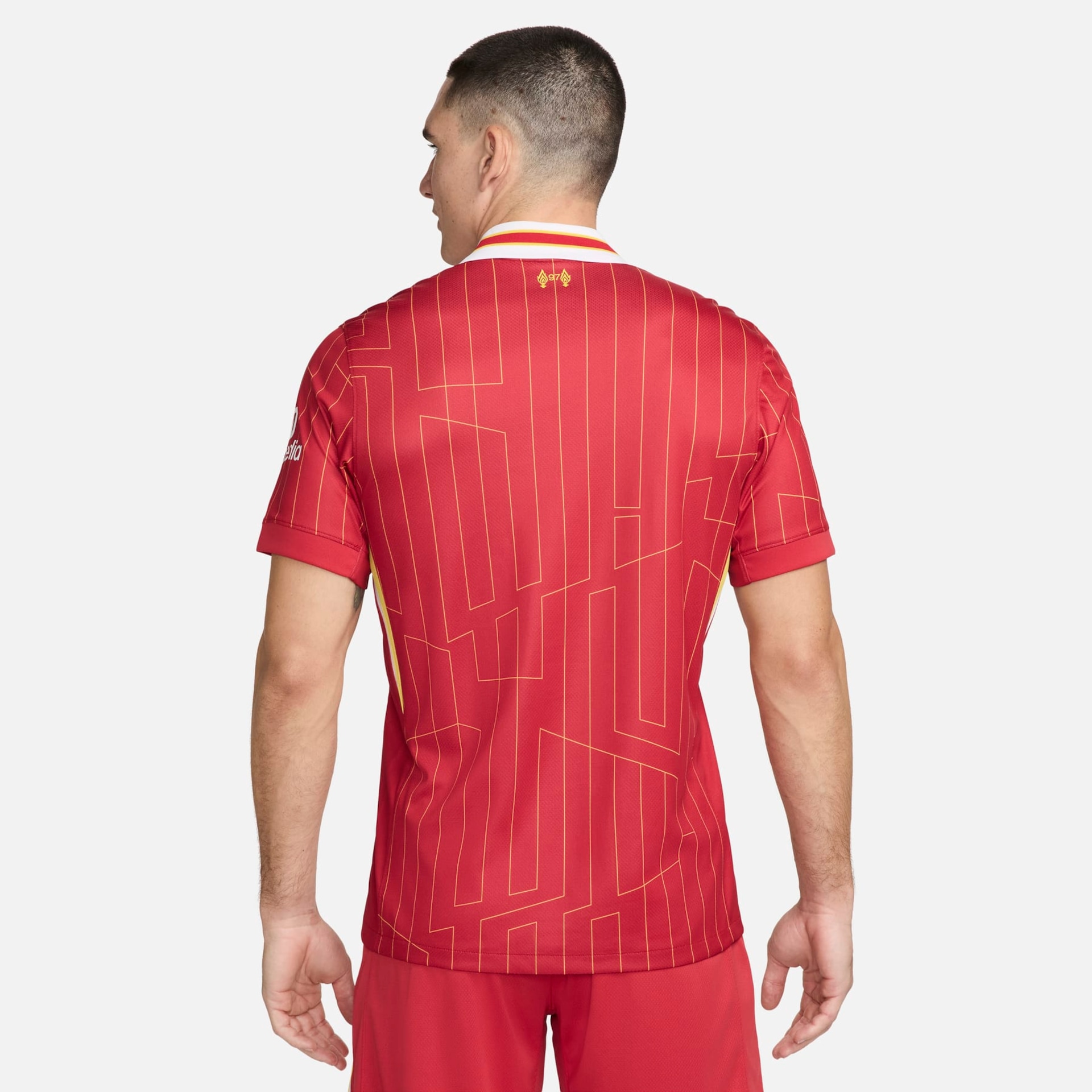 Camisa Nike Liverpool I 2024/25 Torcedor Pro Masculina - Foto 3