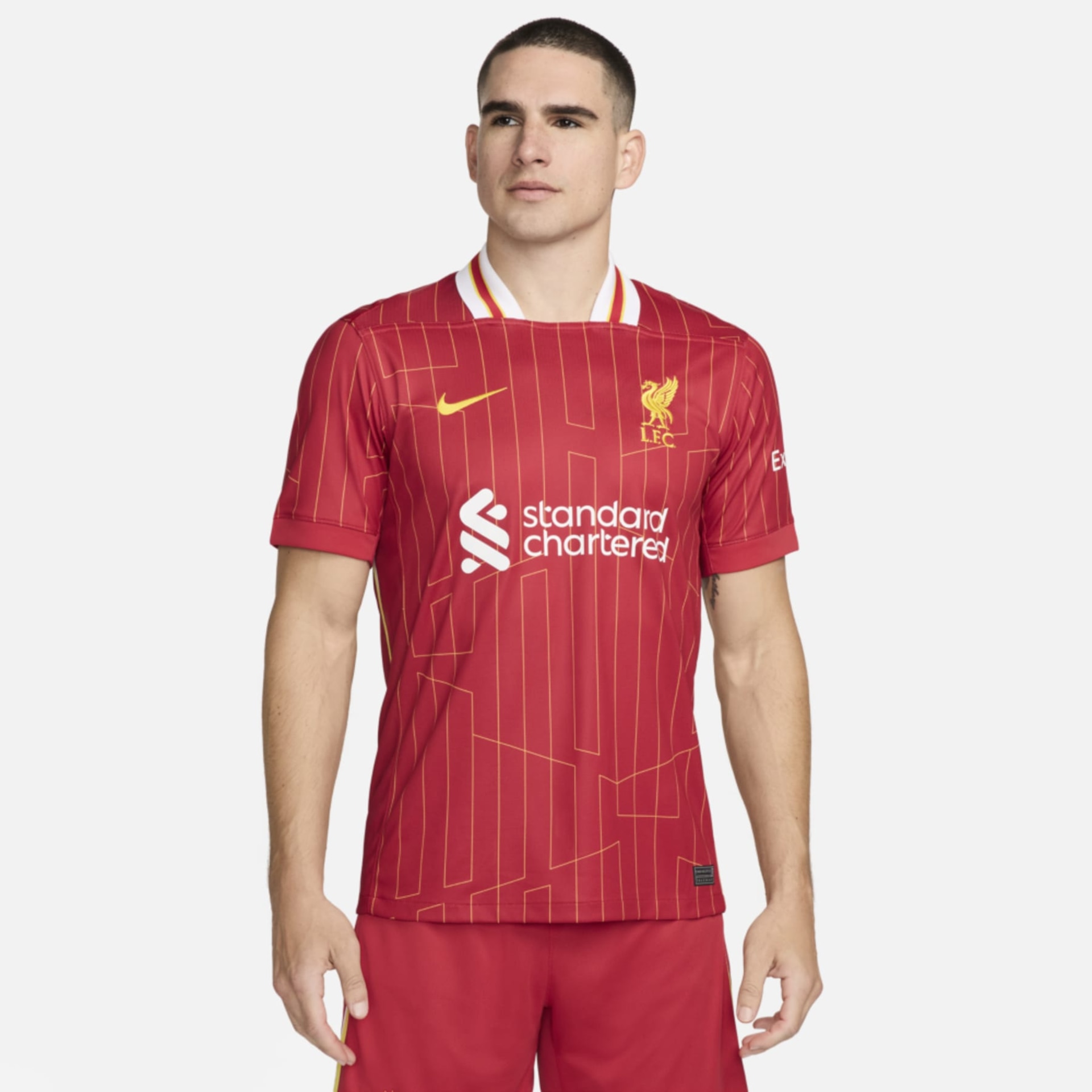 Camisa Nike Liverpool I 2024/25 Torcedor Pro Masculina - Foto 1