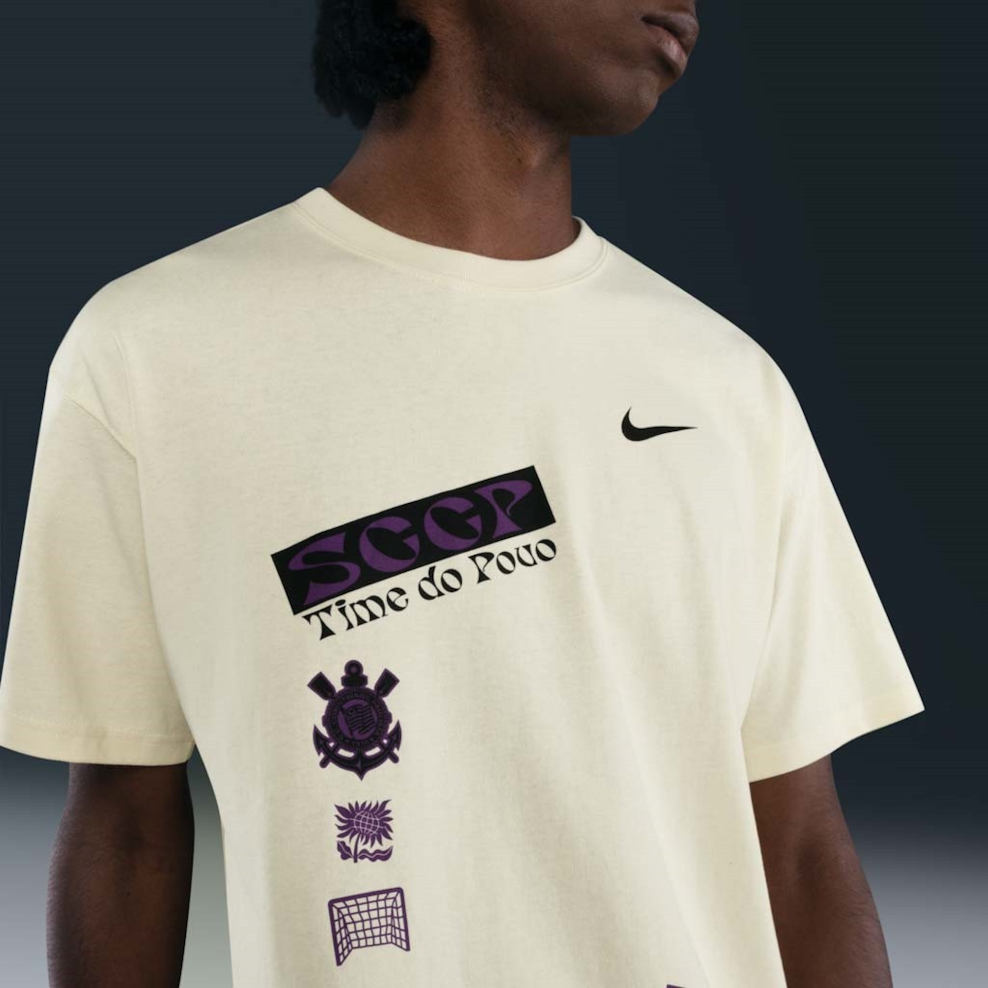 Camiseta Nike Corinthians Max90 Masculina - Foto 3