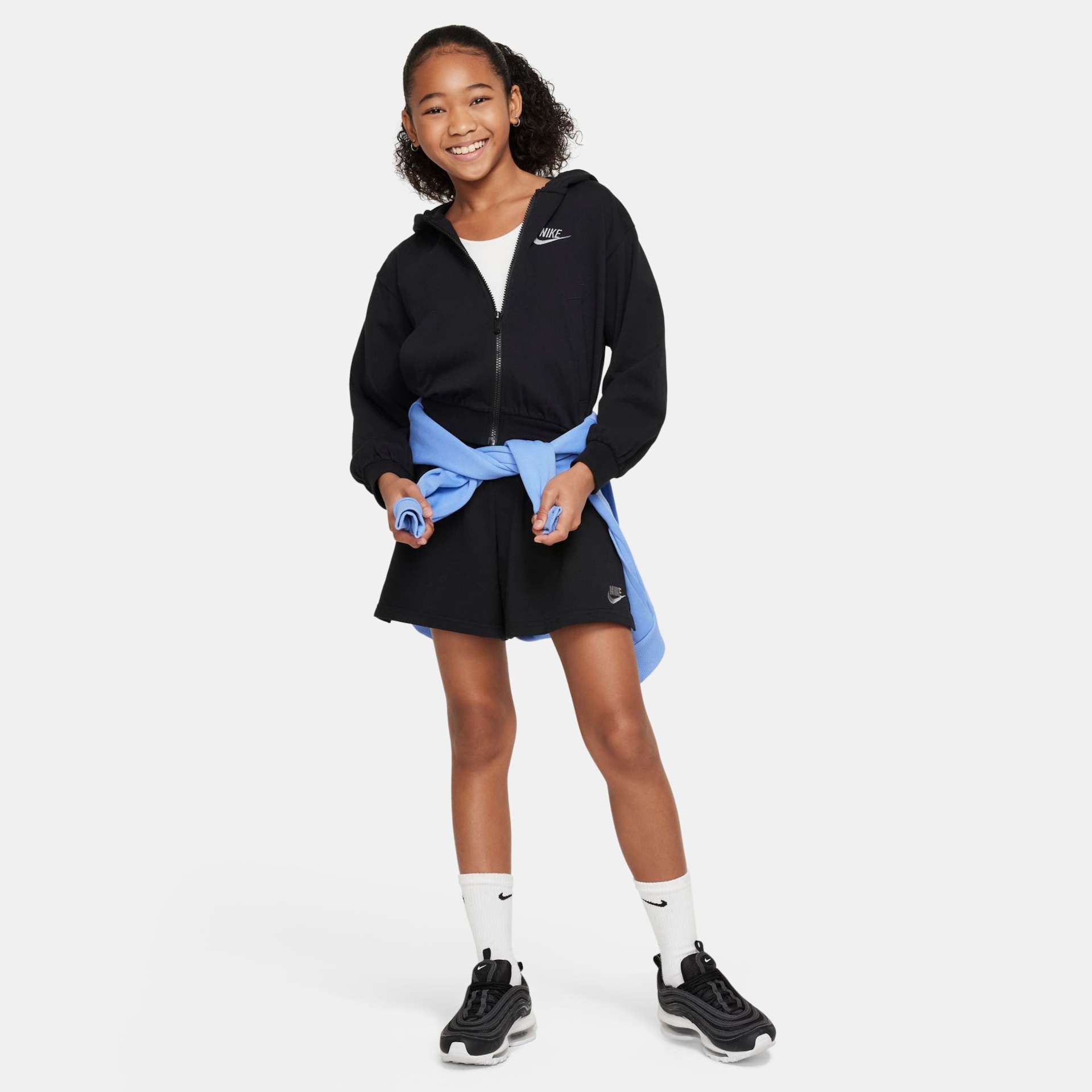 Jaqueta Nike Sportswear Hoodie Infantil - Foto 6