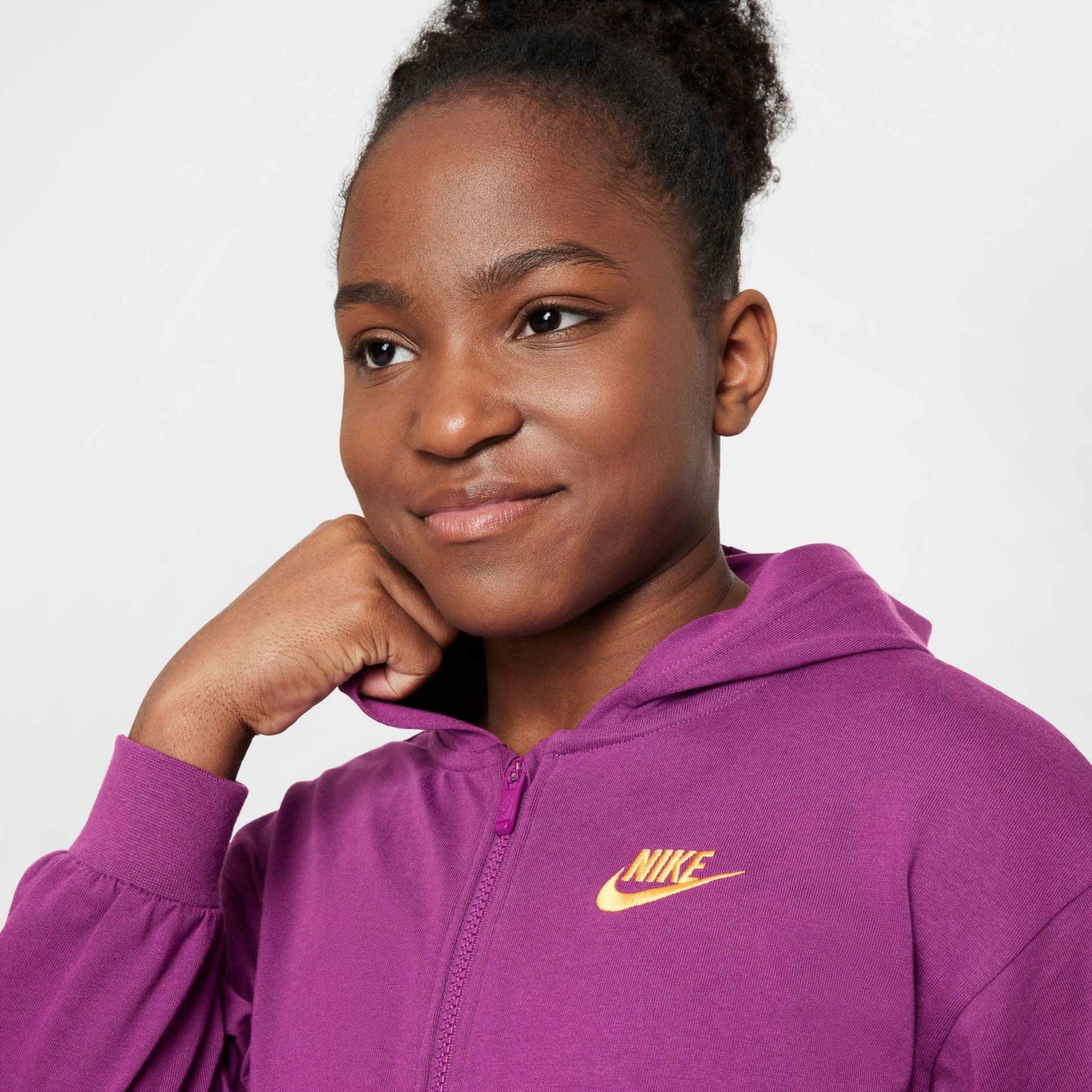 Jaqueta Nike Sportswear Hoodie Infantil - Foto 3