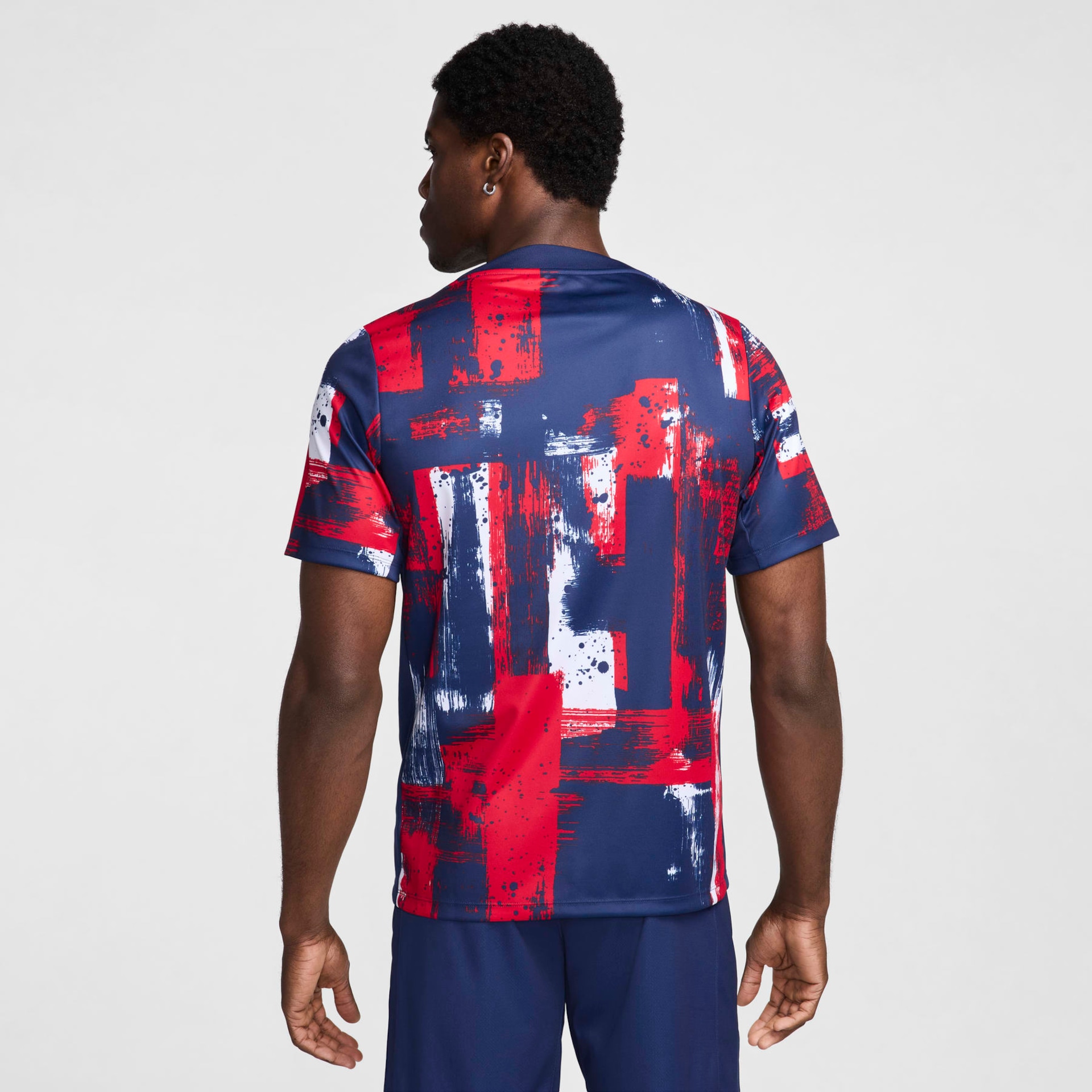 Camiseta Nike Paris Saint-Germain Academy Pro Masculina Pre Match - Foto 7