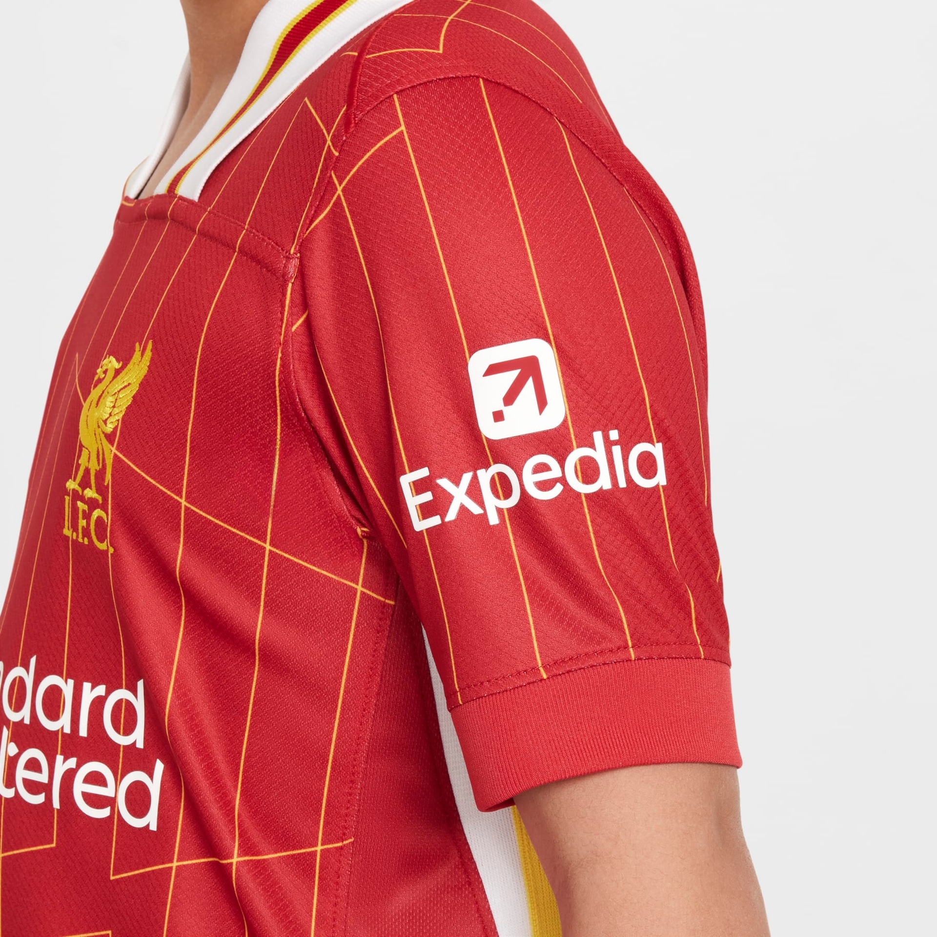 Camisa Nike Liverpool I 2024/25 Torcedor Pro Infantil - Foto 4