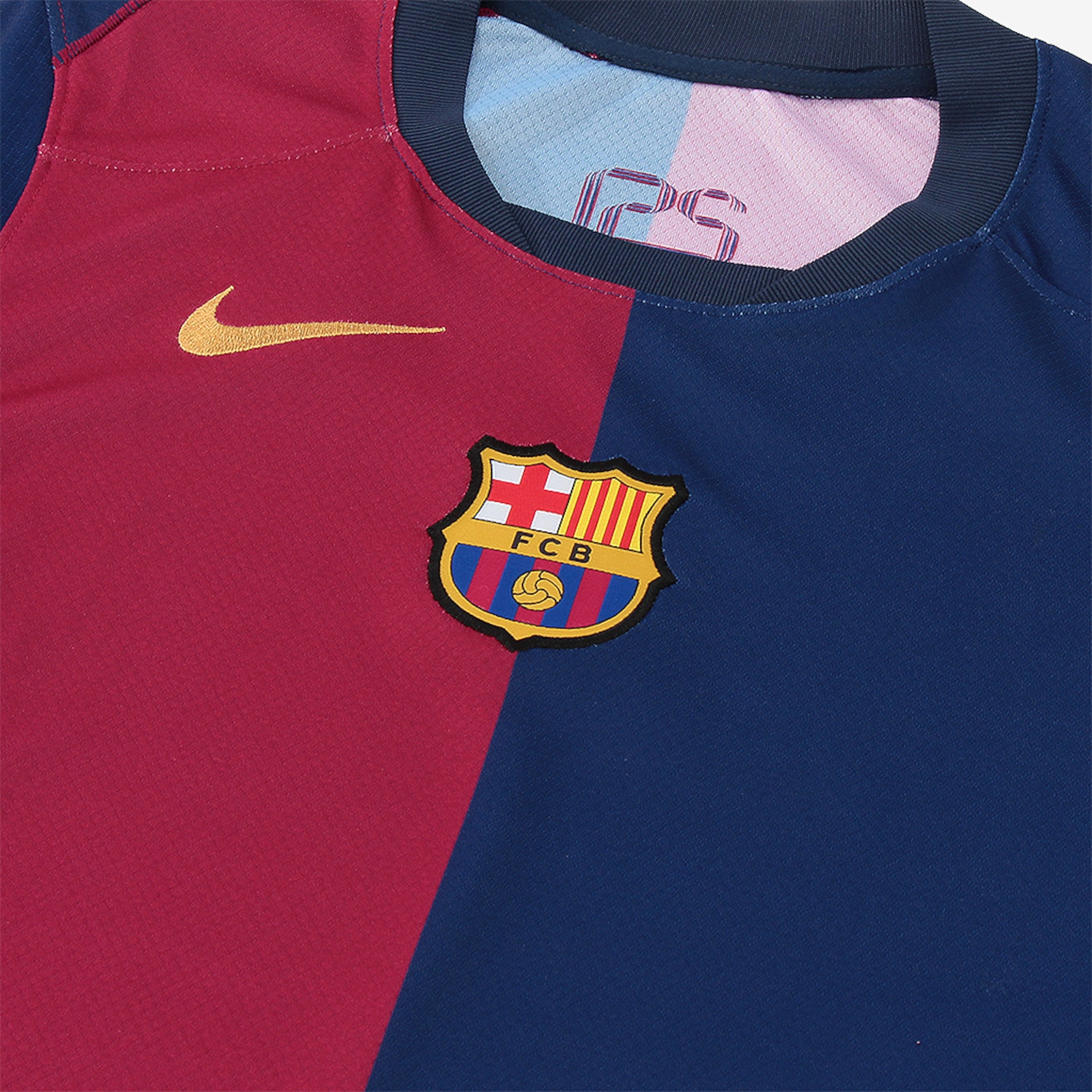 Camisa Nike Barcelona I 2024/25 Torcedor Pro Infantil - Foto 2