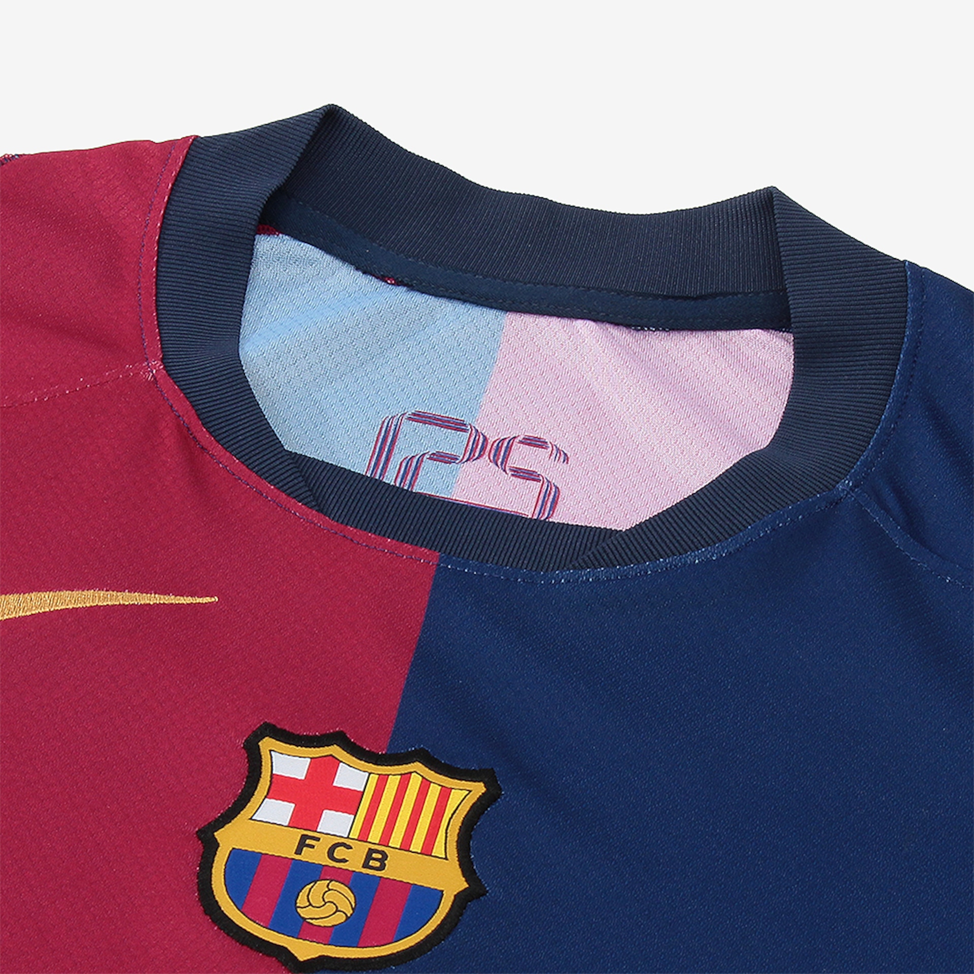 Camisa Nike Barcelona I 2024/25 Torcedor Pro Infantil - Foto 3