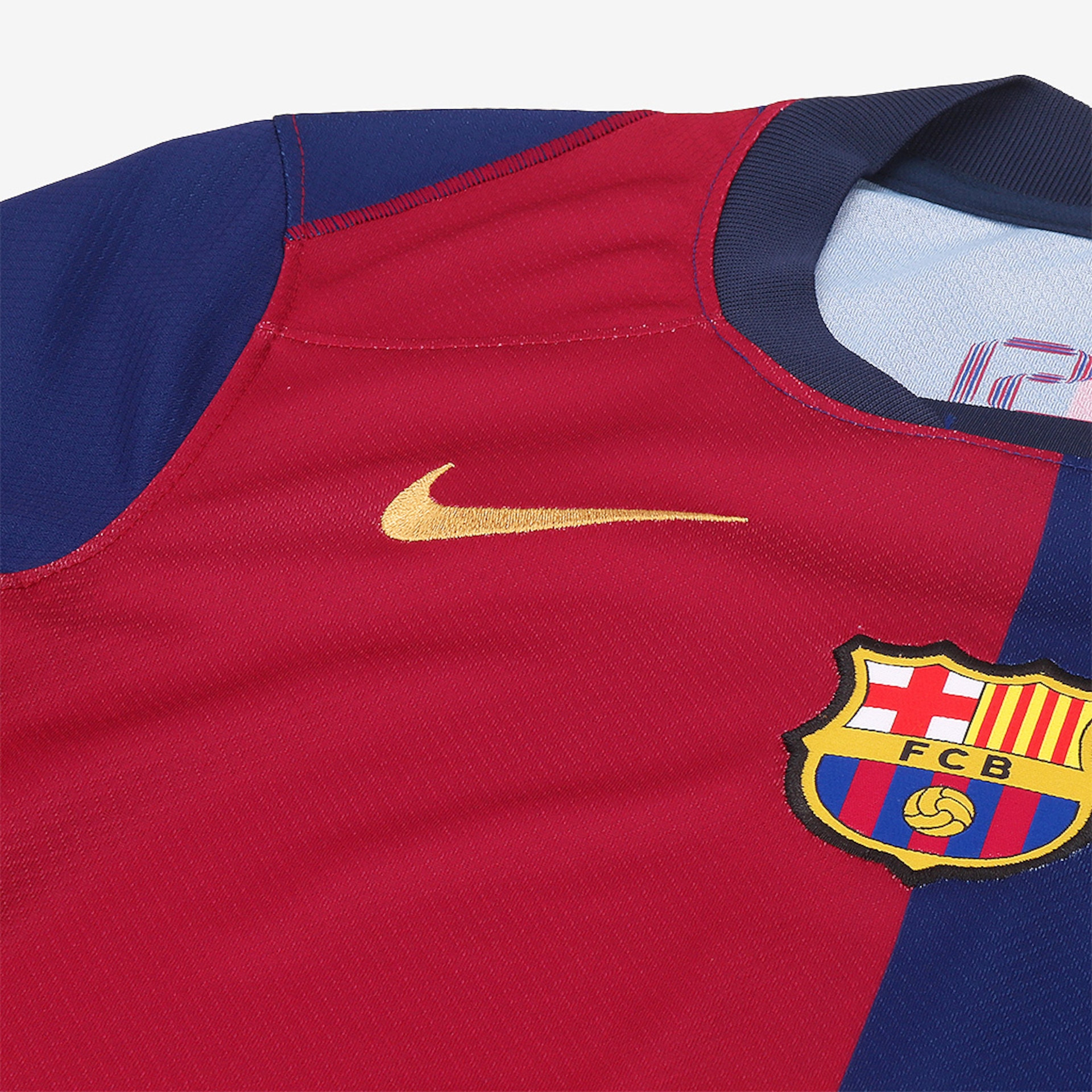Camisa Nike Barcelona I 2024/25 Torcedor Pro Infantil - Foto 3