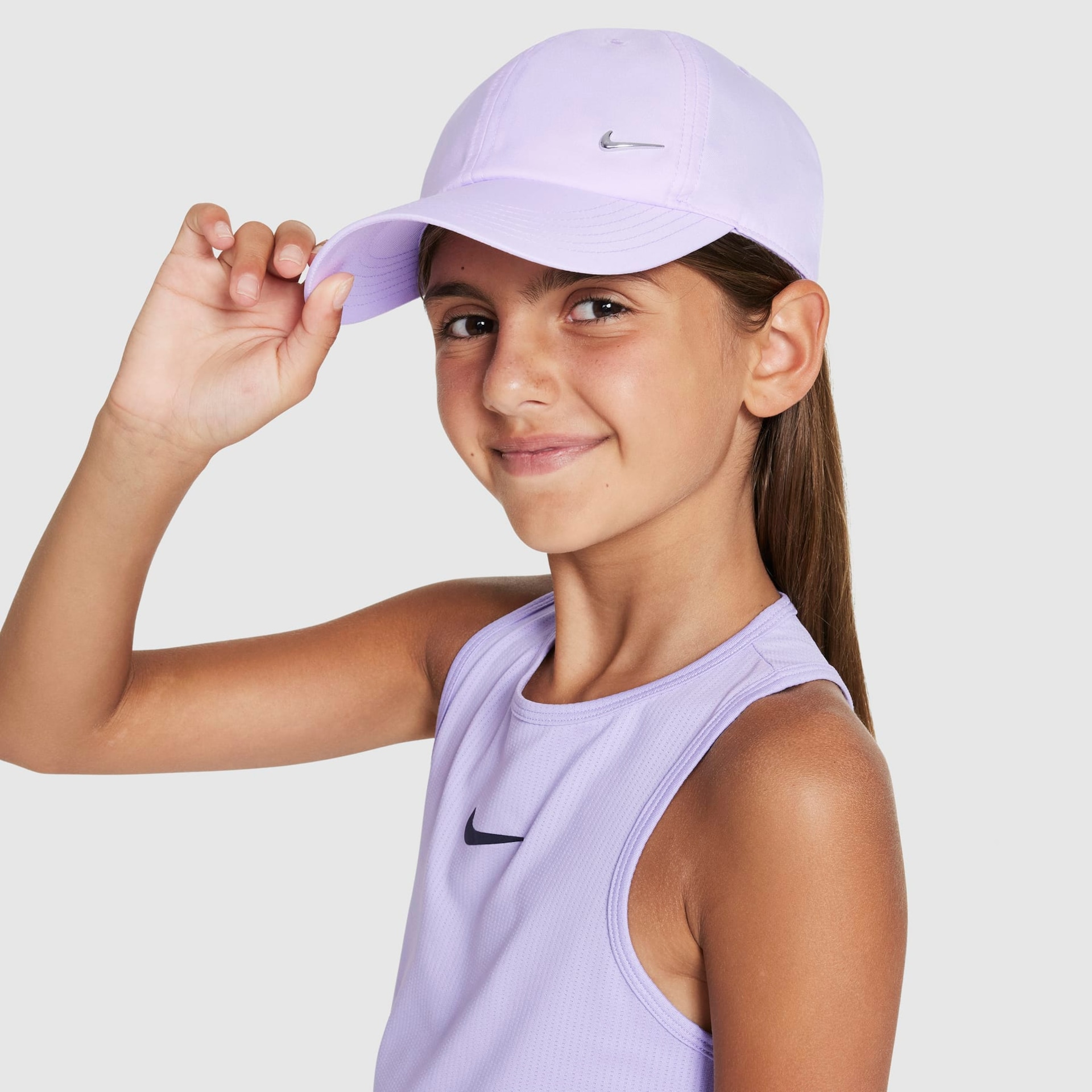 Boné Nike Dri-FIT Swoosh Metal Infantil - Foto 4