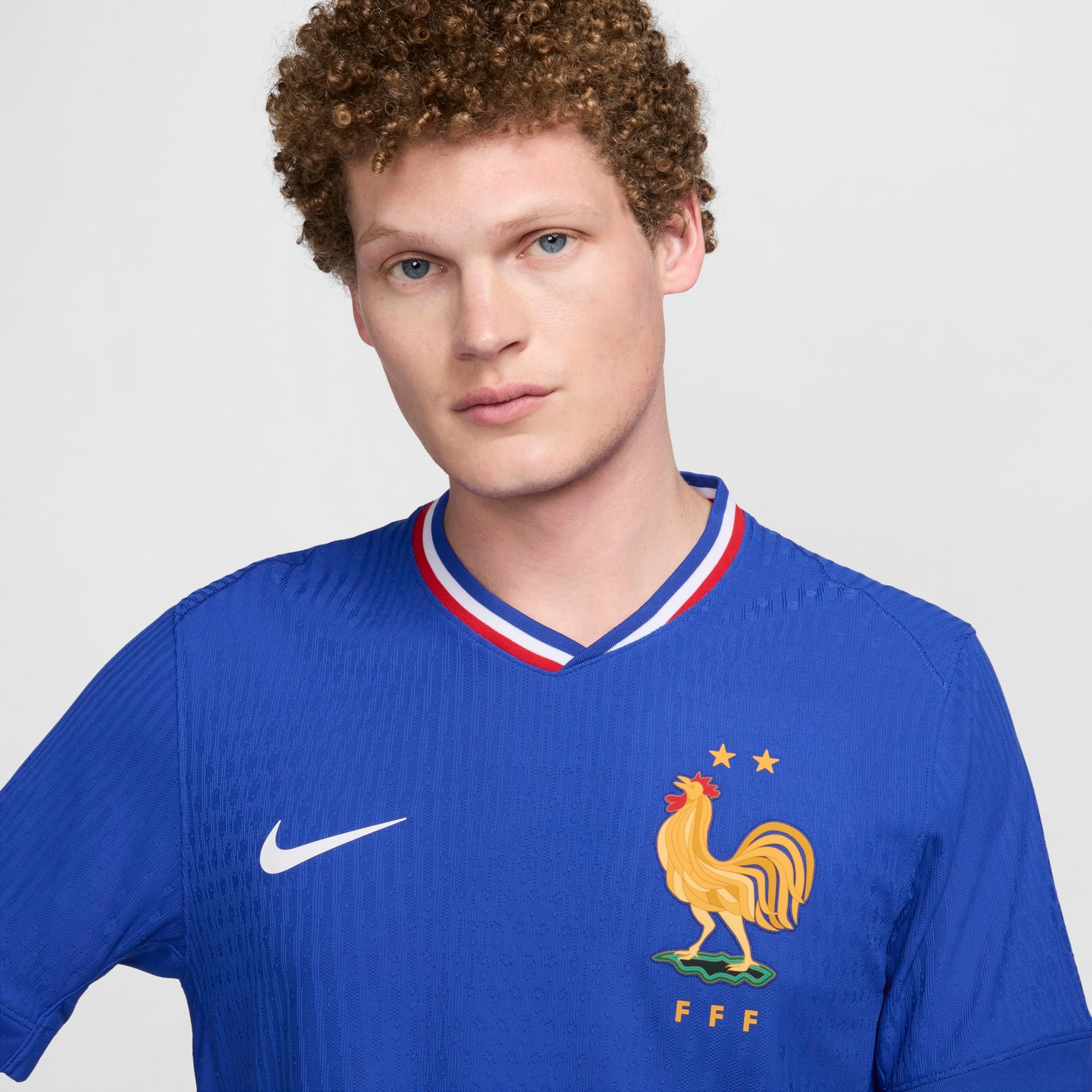 Camisa Nike França I 2024/25 Jogador Masculina - Foto 2