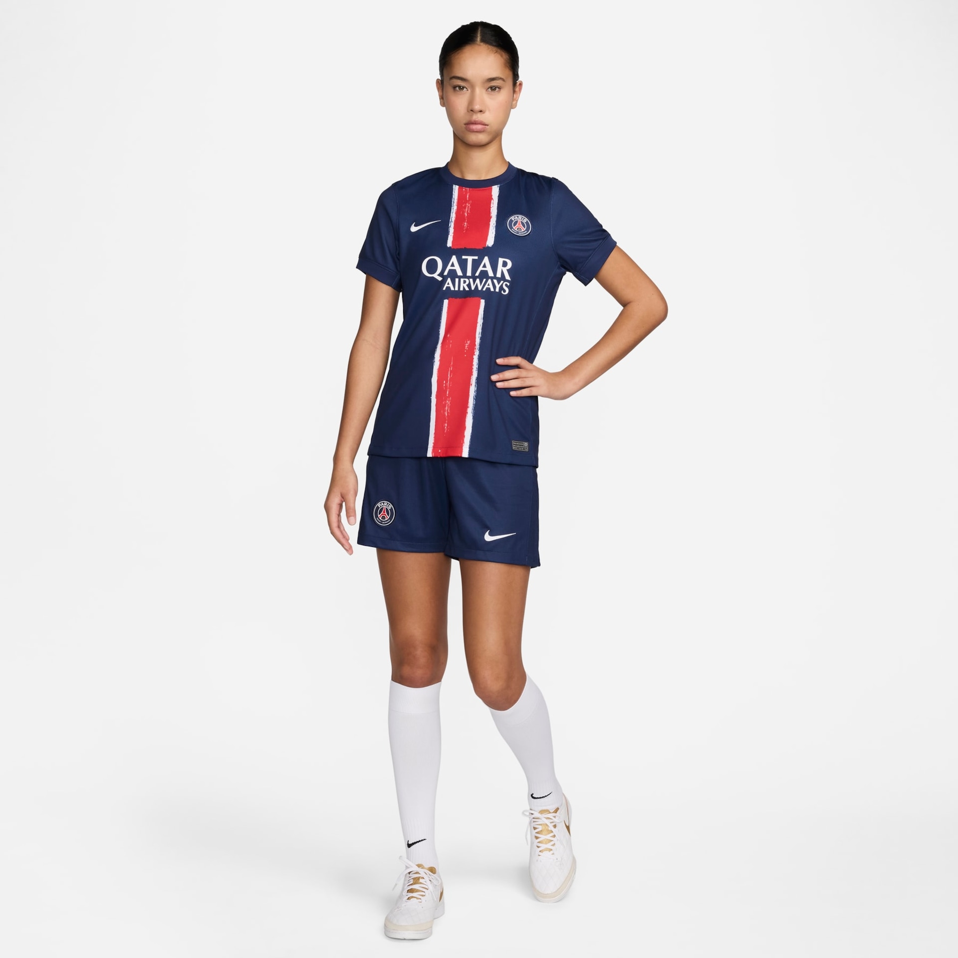 Camisa Nike Paris Saint-German I 2024/25 Torcedora Pro Feminina - Foto 7