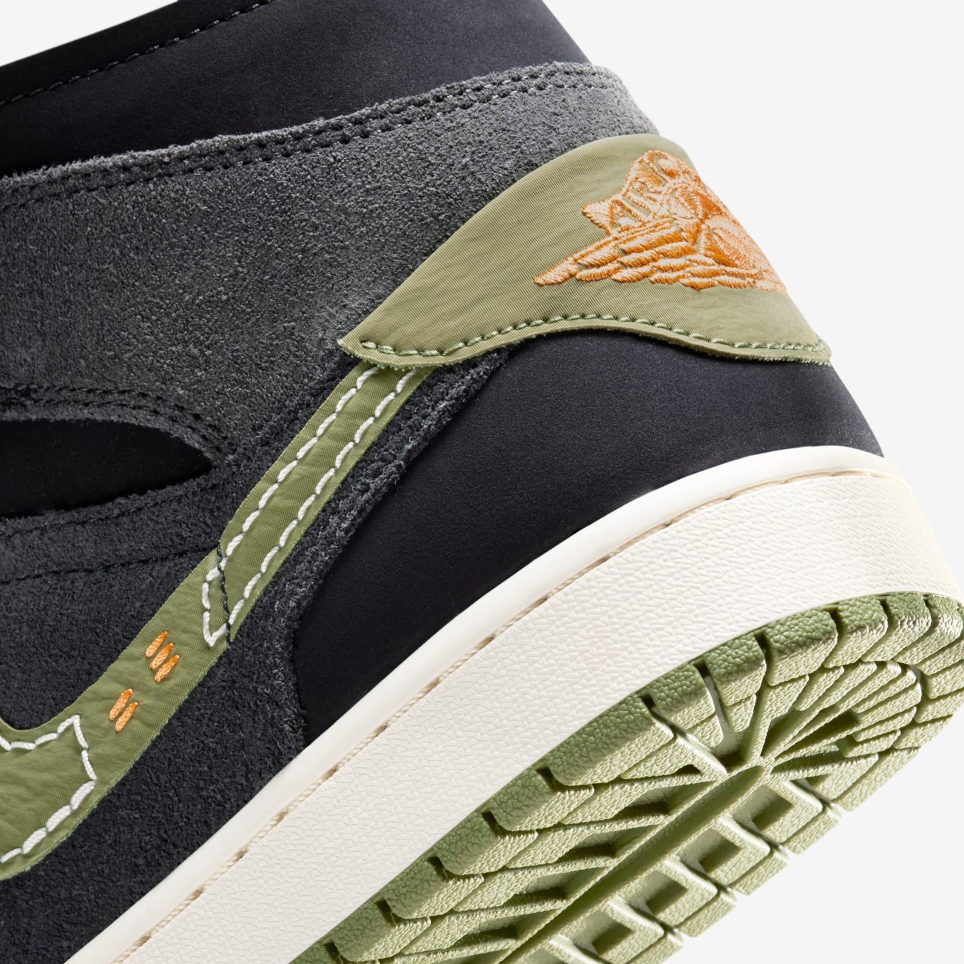 Tênis Air Jordan 1 Mid SE Craft Masculino - Foto 7
