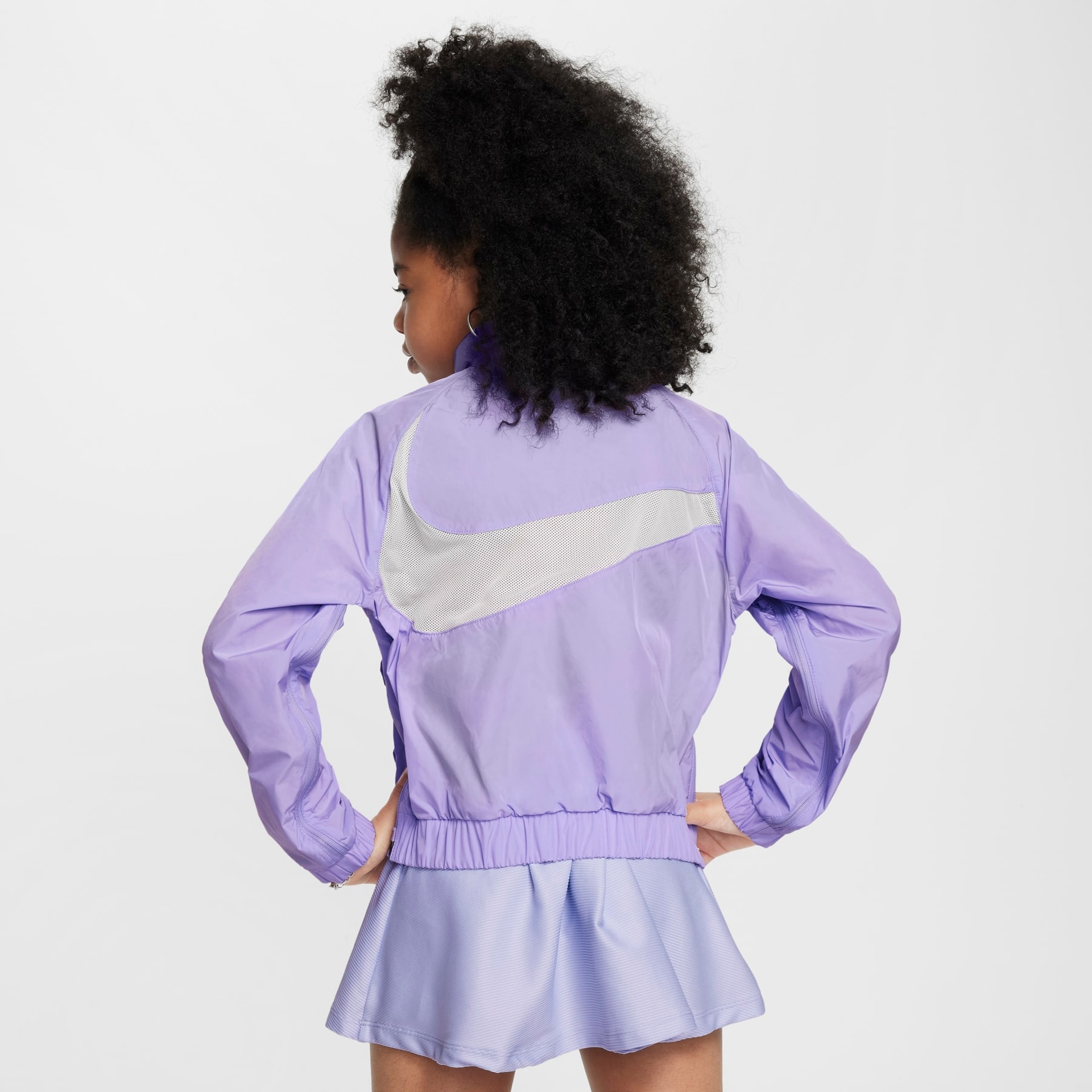 Jaqueta Nike Sportswear Windrunner Infantil - Foto 6