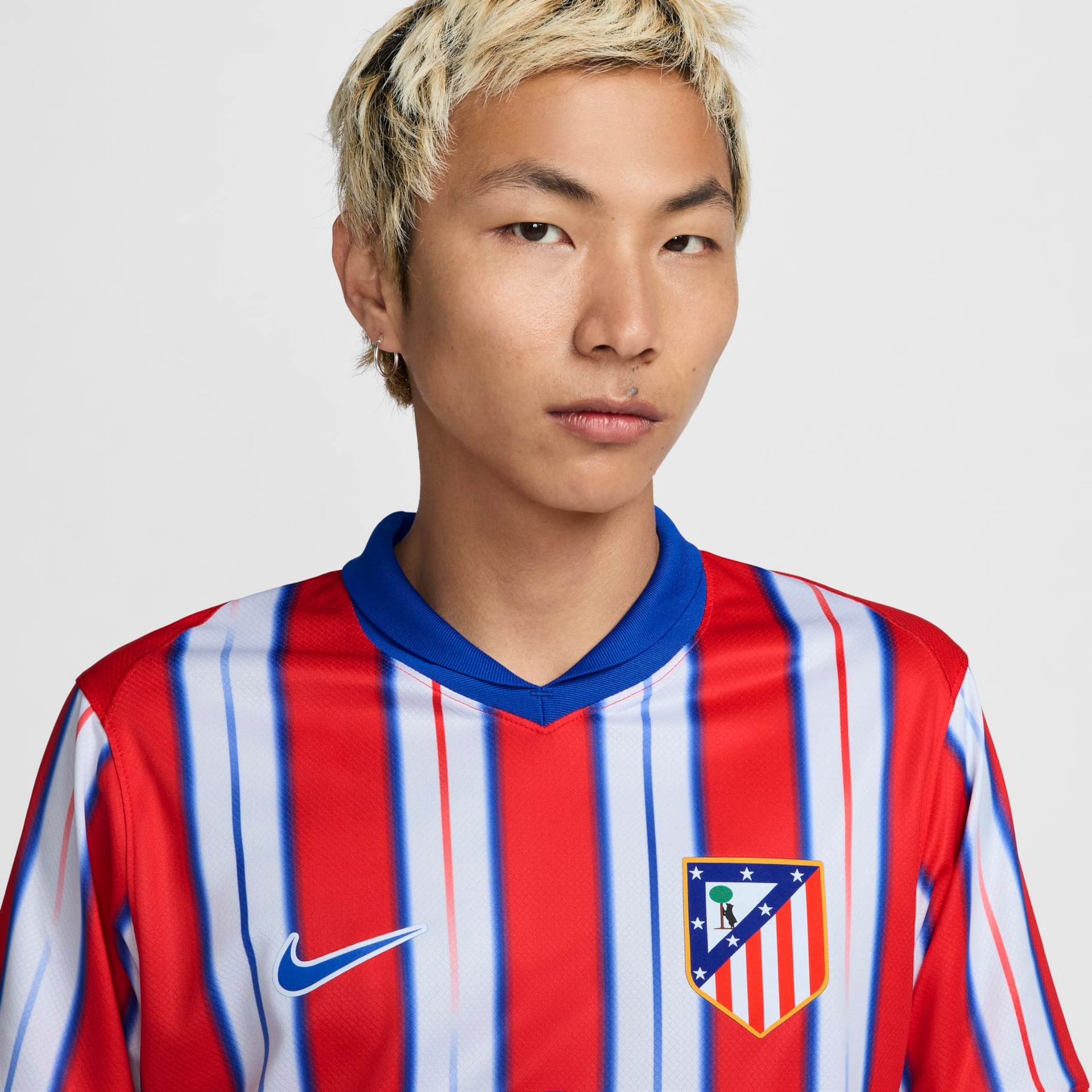 Camisa Nike Atlético de Madrid I 2024/25 Torcedor Pro Masculina - Foto 3