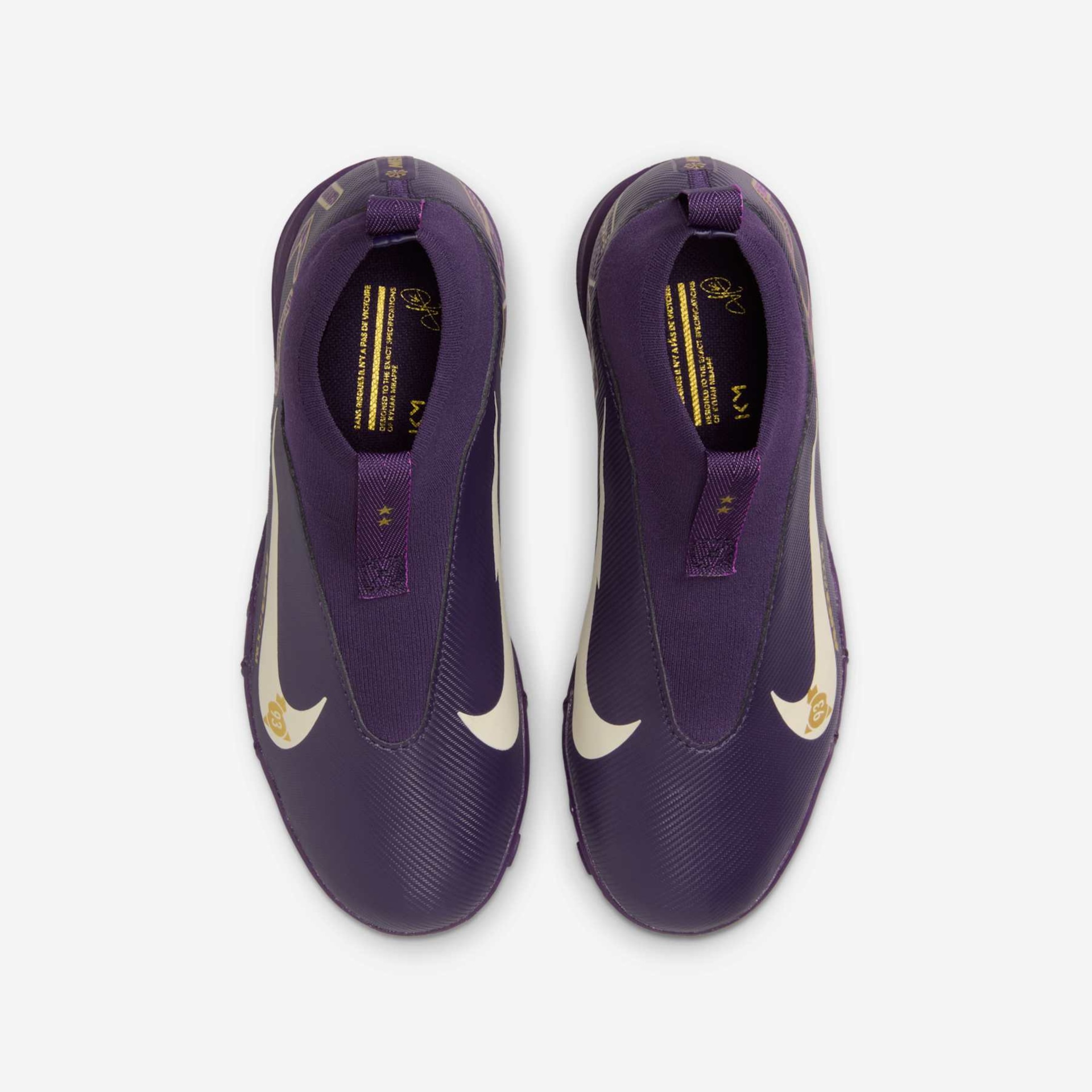 Chuteira Nike Mercurial Superfly 10 Academy KM Infantil Society - Foto 4