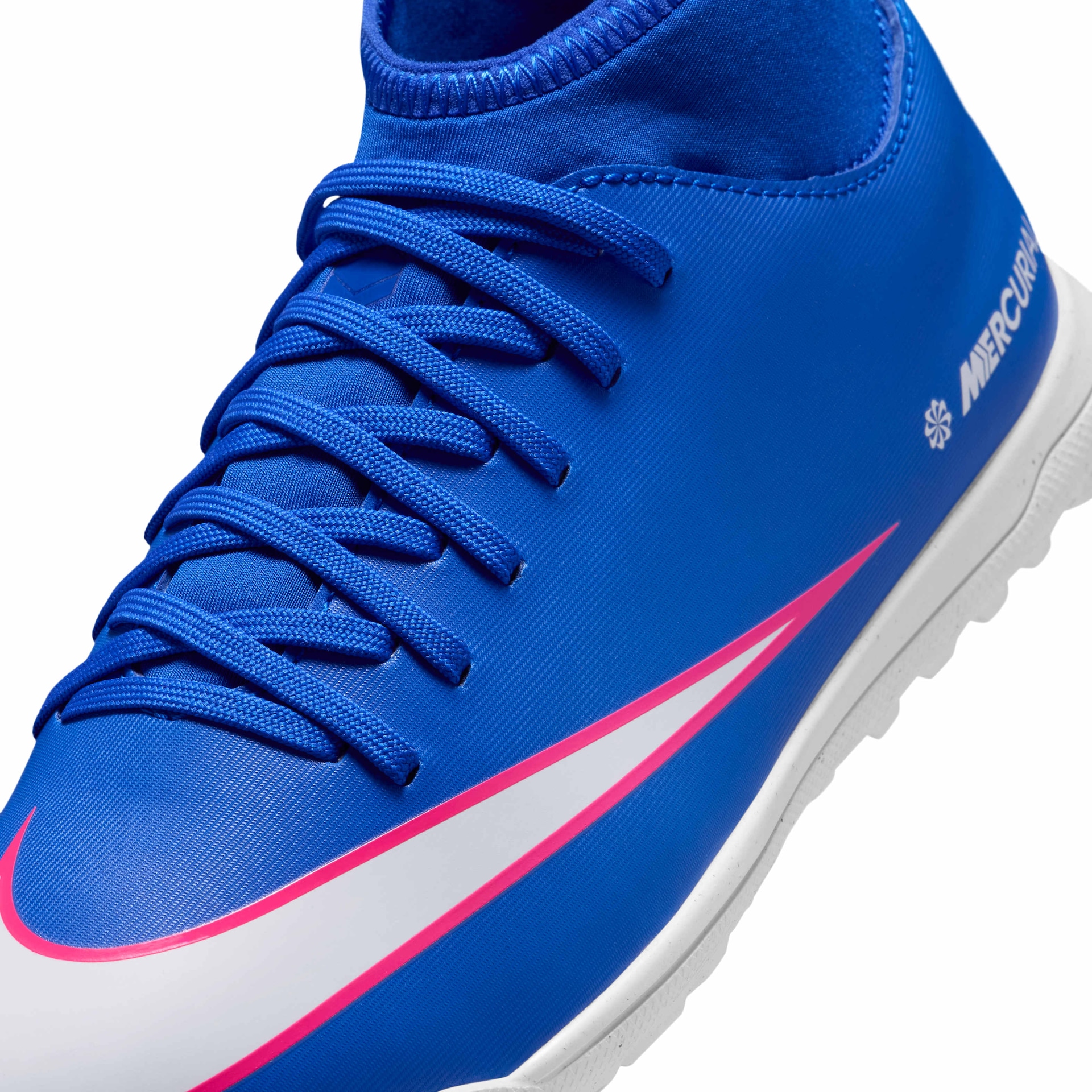 Chuteira Nike Jr Mercurial Superfly 10 Club Infantil Society - Foto 7