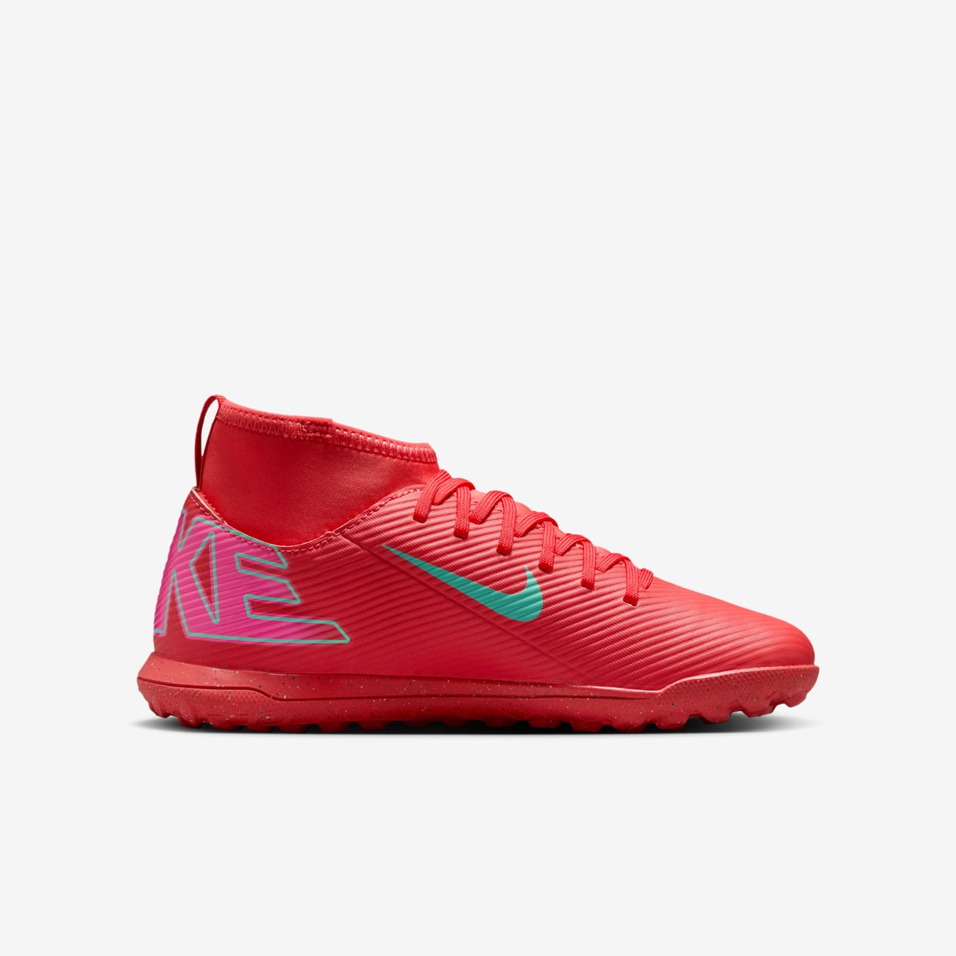 Chuteira Nike Jr Mercurial Superfly 10 Club Infantil Society - Foto 3