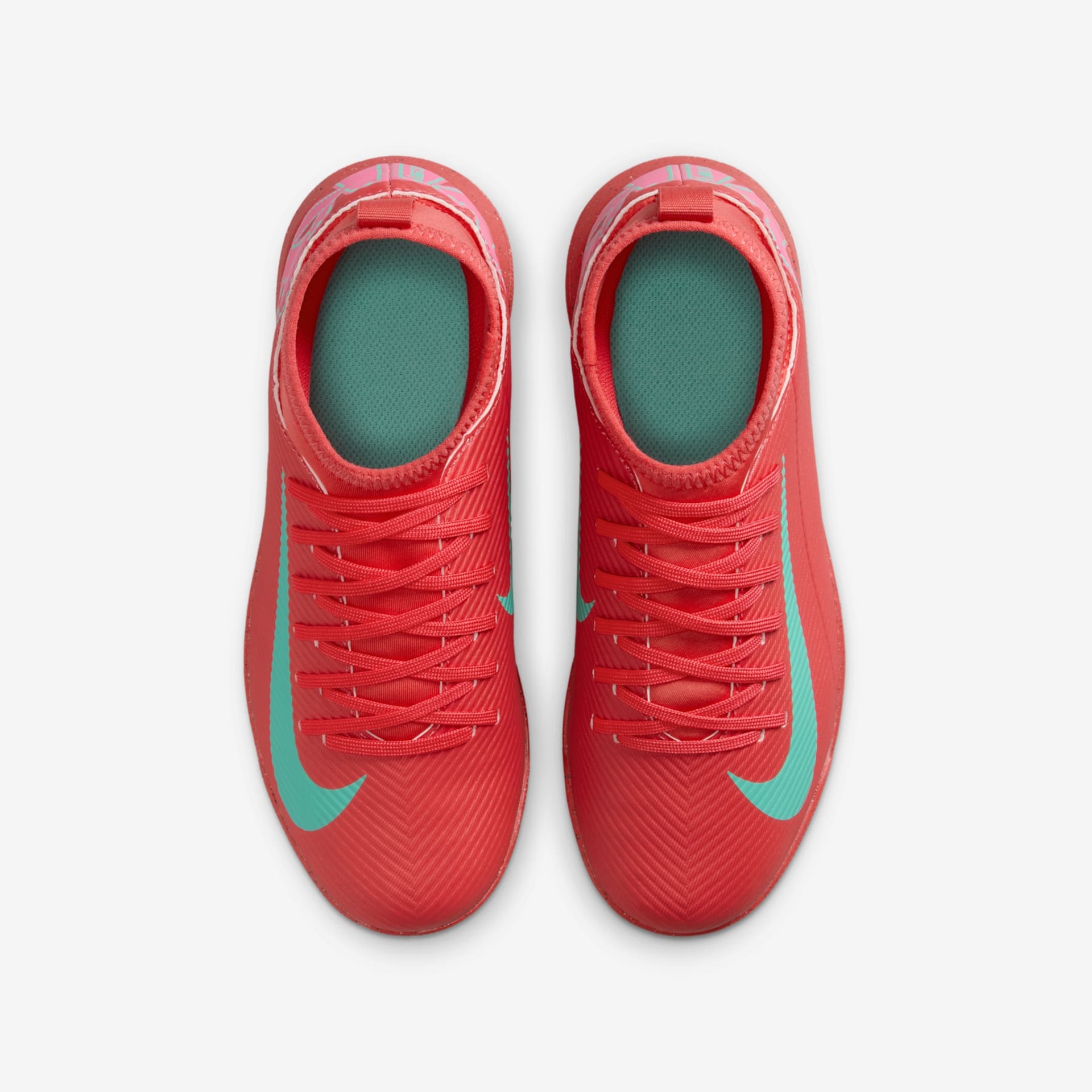 Chuteira Nike Jr Mercurial Superfly 10 Club Infantil Society - Foto 4