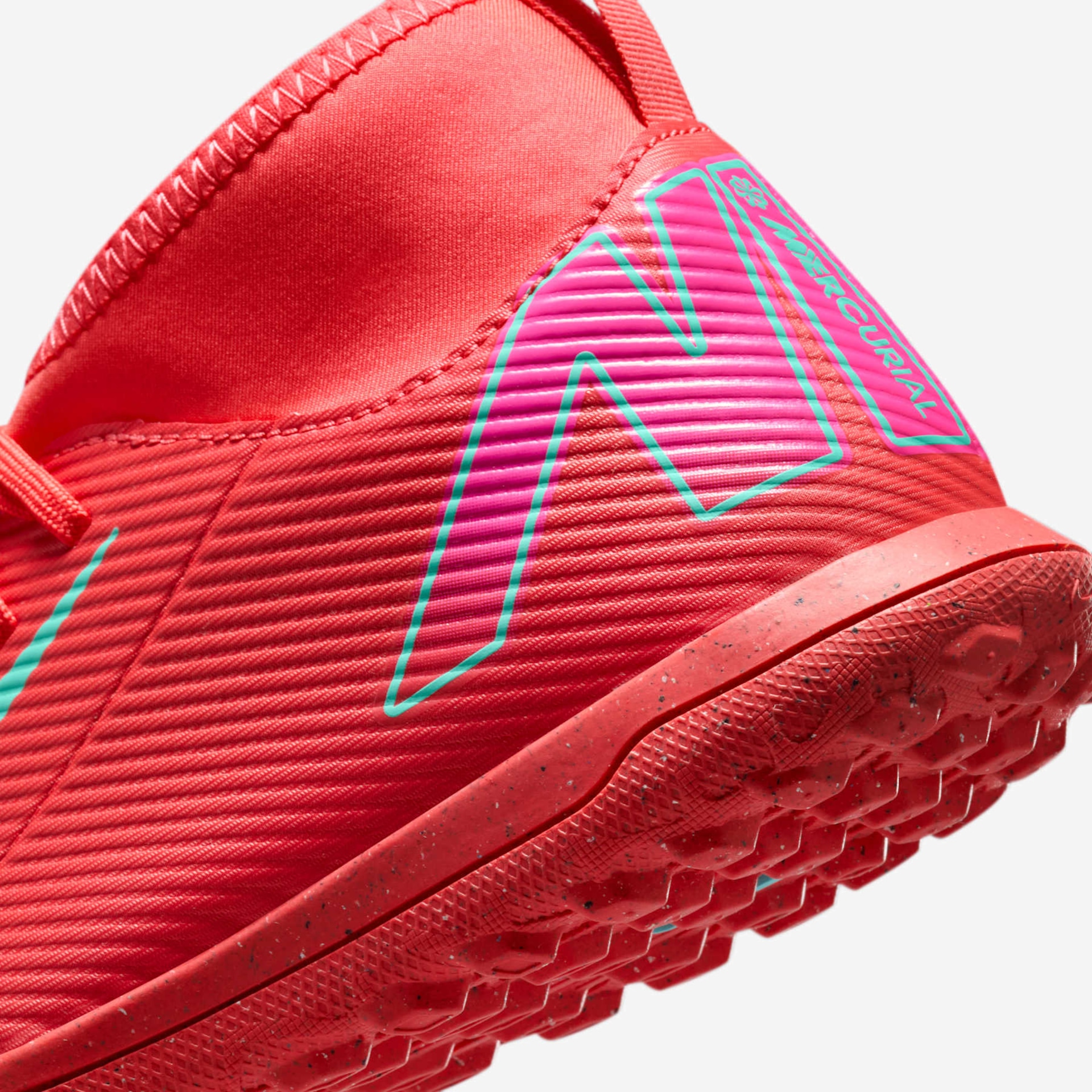 Chuteira Nike Jr Mercurial Superfly 10 Club Infantil Society - Foto 8