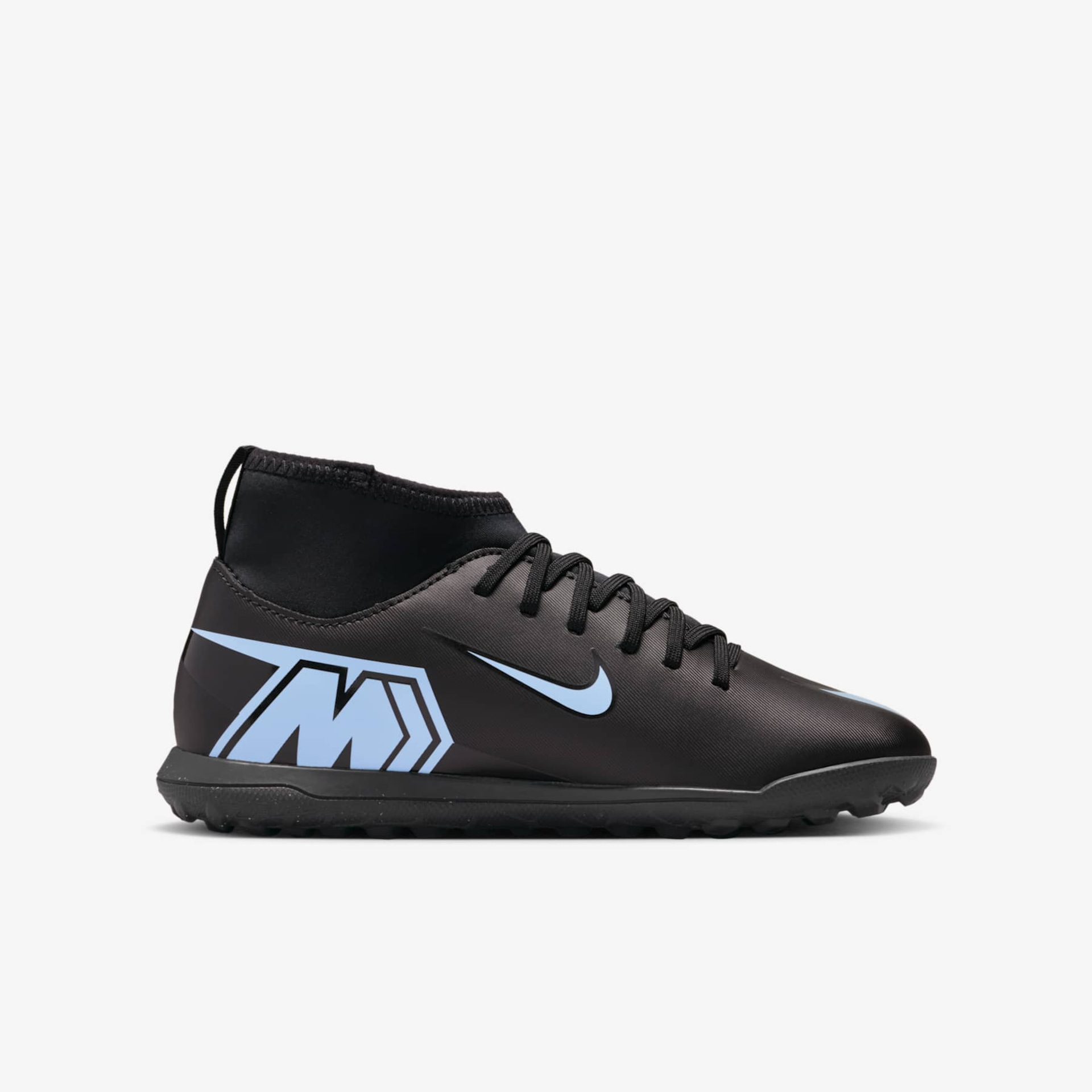 Chuteira Nike Jr Mercurial Superfly 10 Club Infantil Society - Foto 3