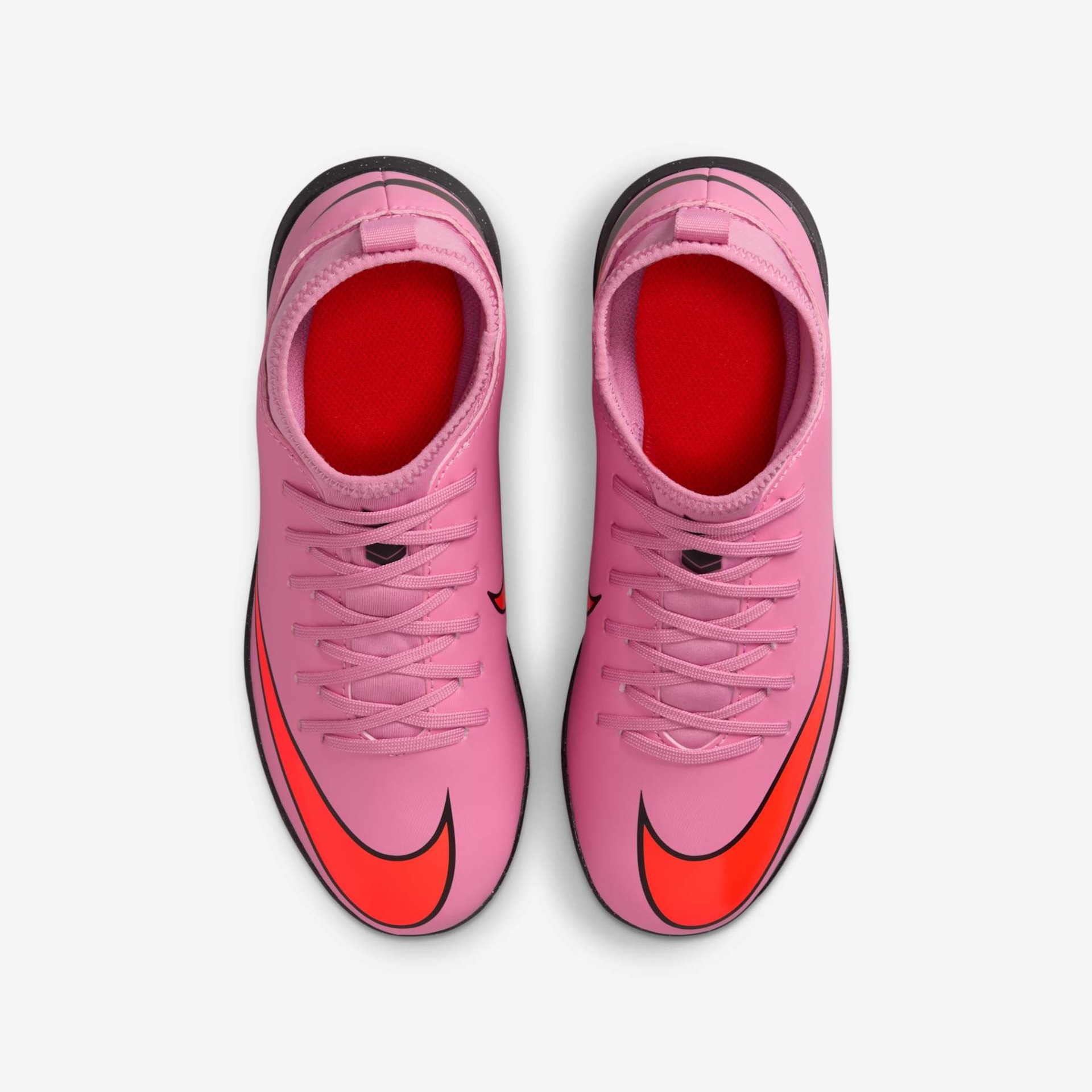 Chuteira Nike Jr Mercurial Superfly 10 Club Infantil Society - Foto 4