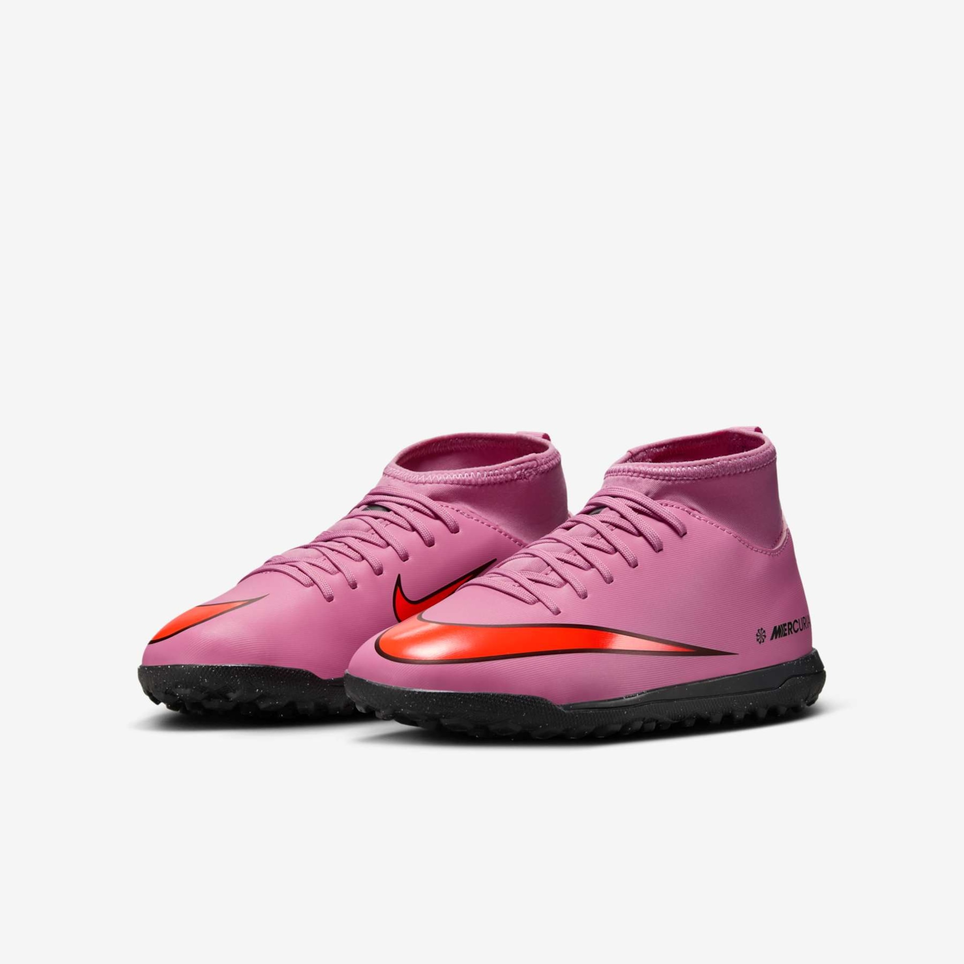 Chuteira Nike Jr Mercurial Superfly 10 Club Infantil Society - Foto 5