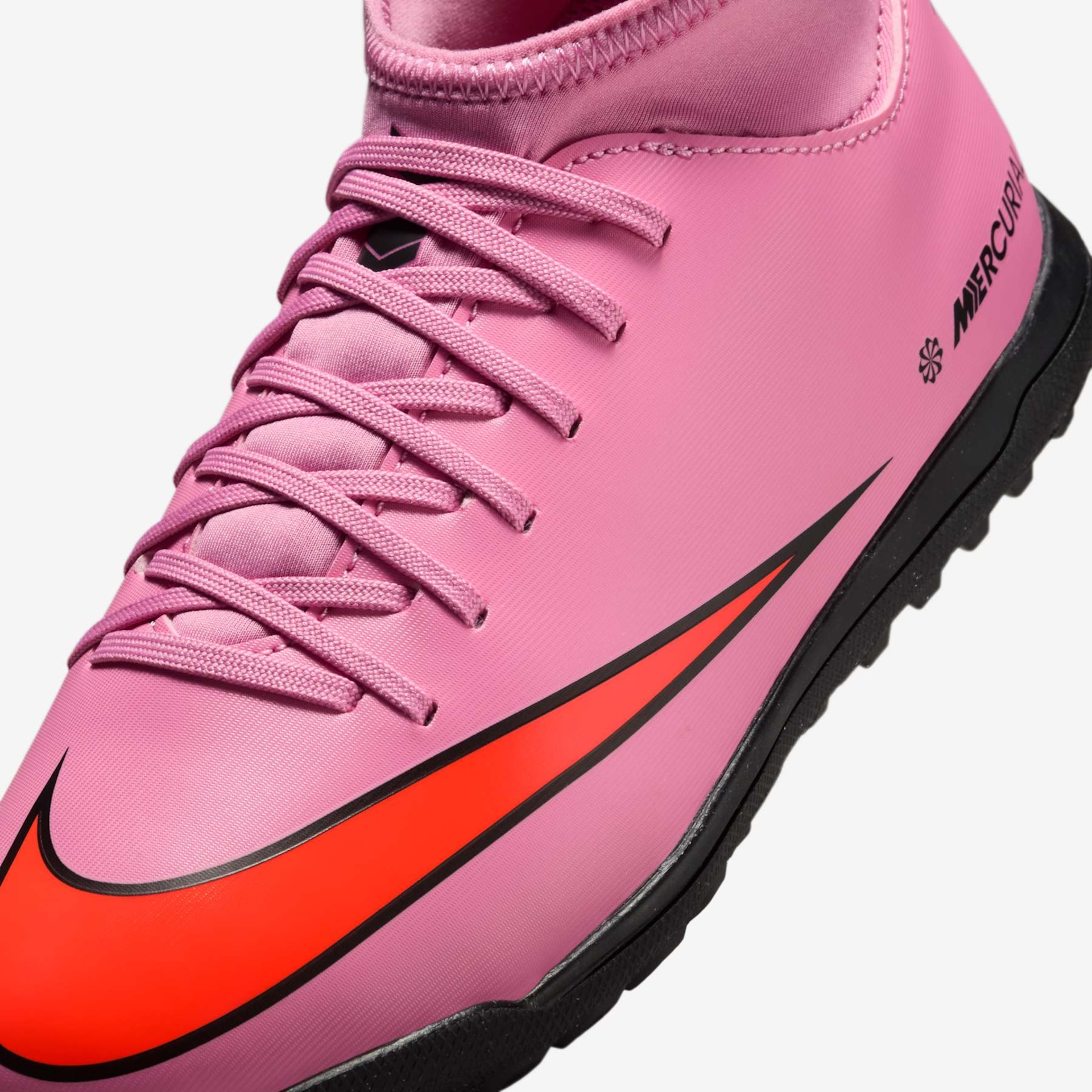 Chuteira Nike Jr Mercurial Superfly 10 Club Infantil Society - Foto 7