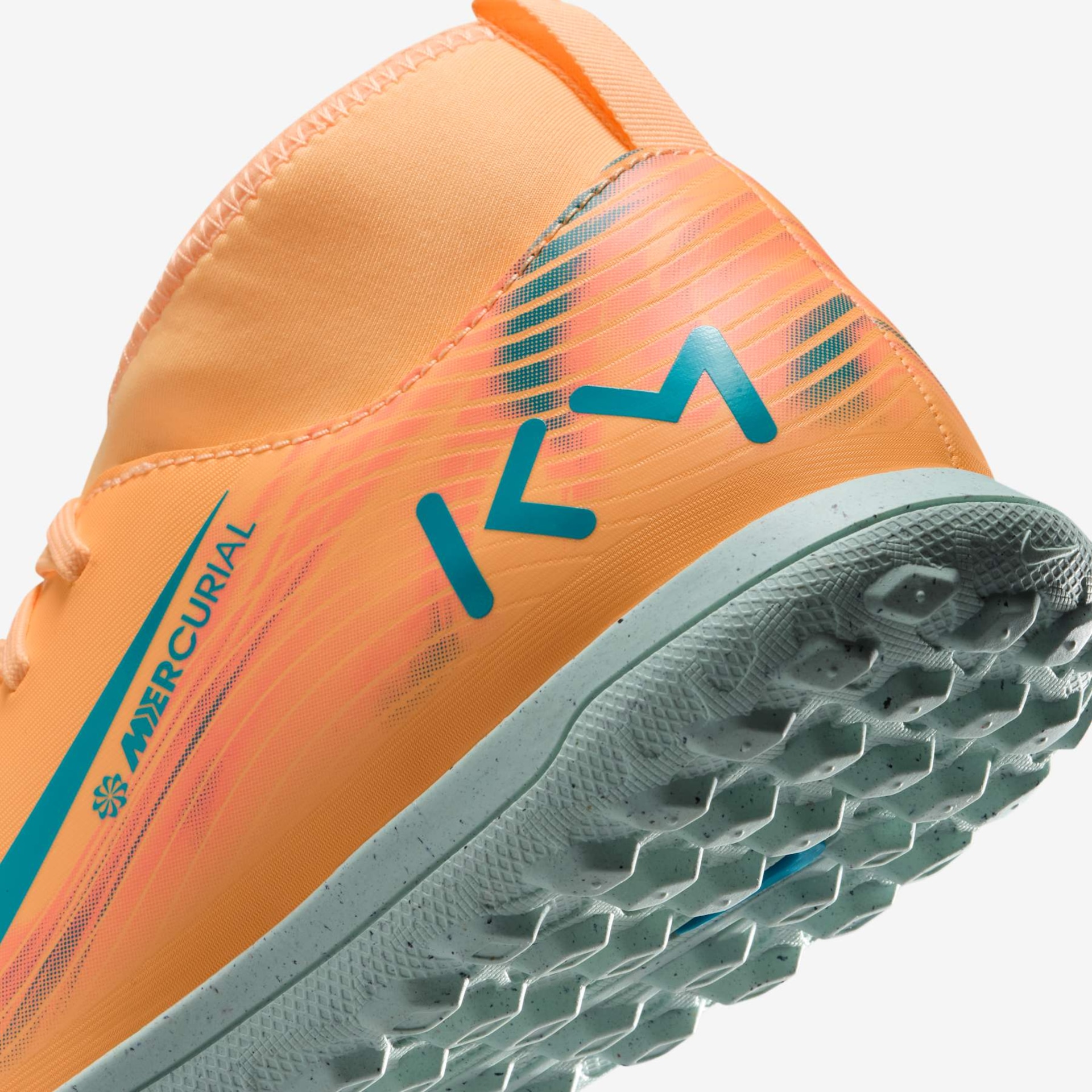 Chuteira Nike Mercurial Superfly 10 Club KM Infantil Society - Foto 8