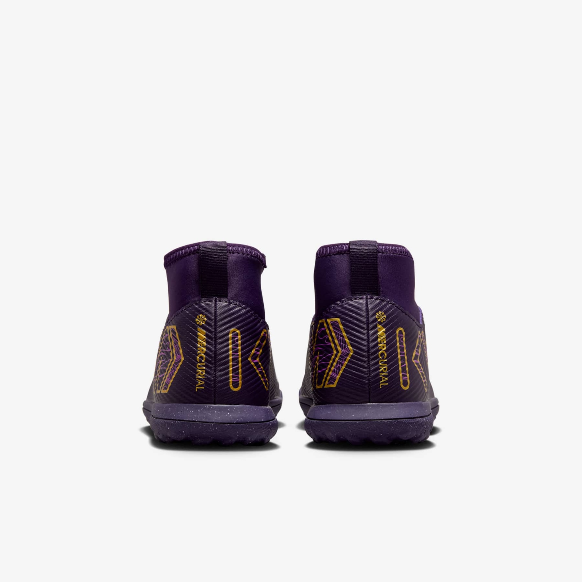 Chuteira Nike Mercurial Superfly 10 Club KM Infantil Society - Foto 6