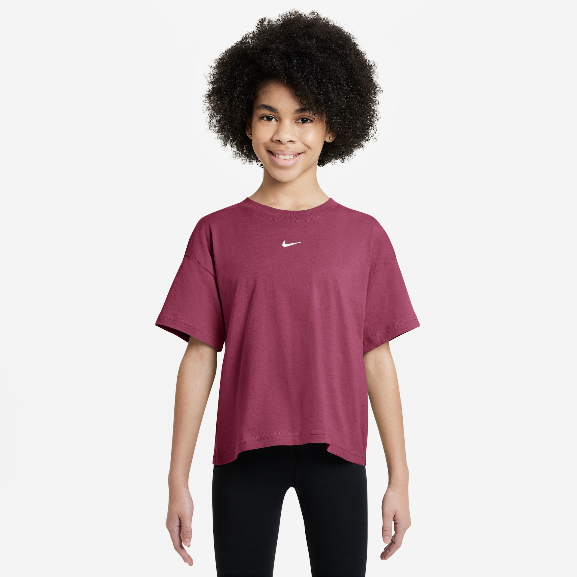 Camiseta Nike Sportswear Essentials Infantil - Foto 1