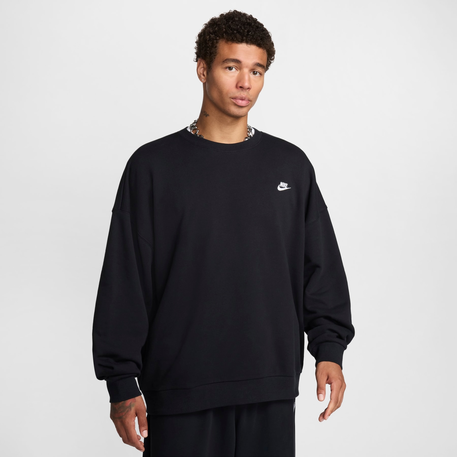 Blusão Nike Club Oversized Masculino - Foto 1