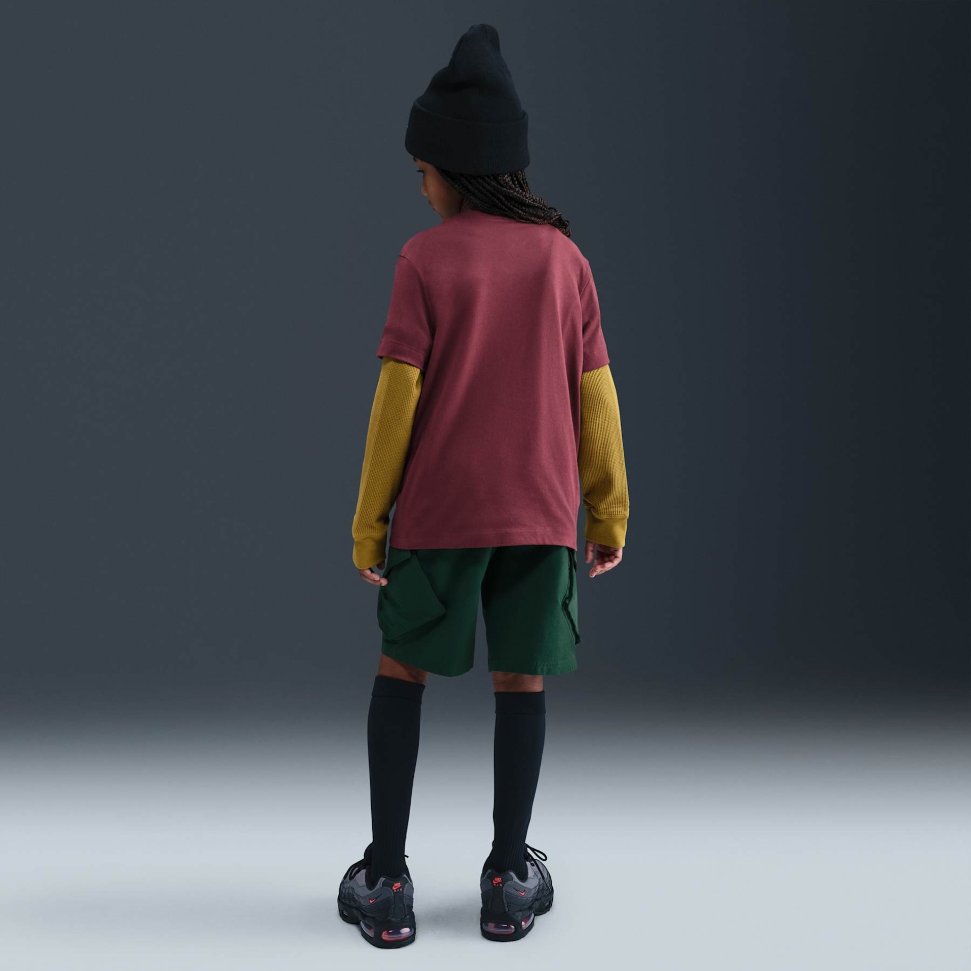 Camiseta Nike Sportswear Futura Infantil - Foto 5