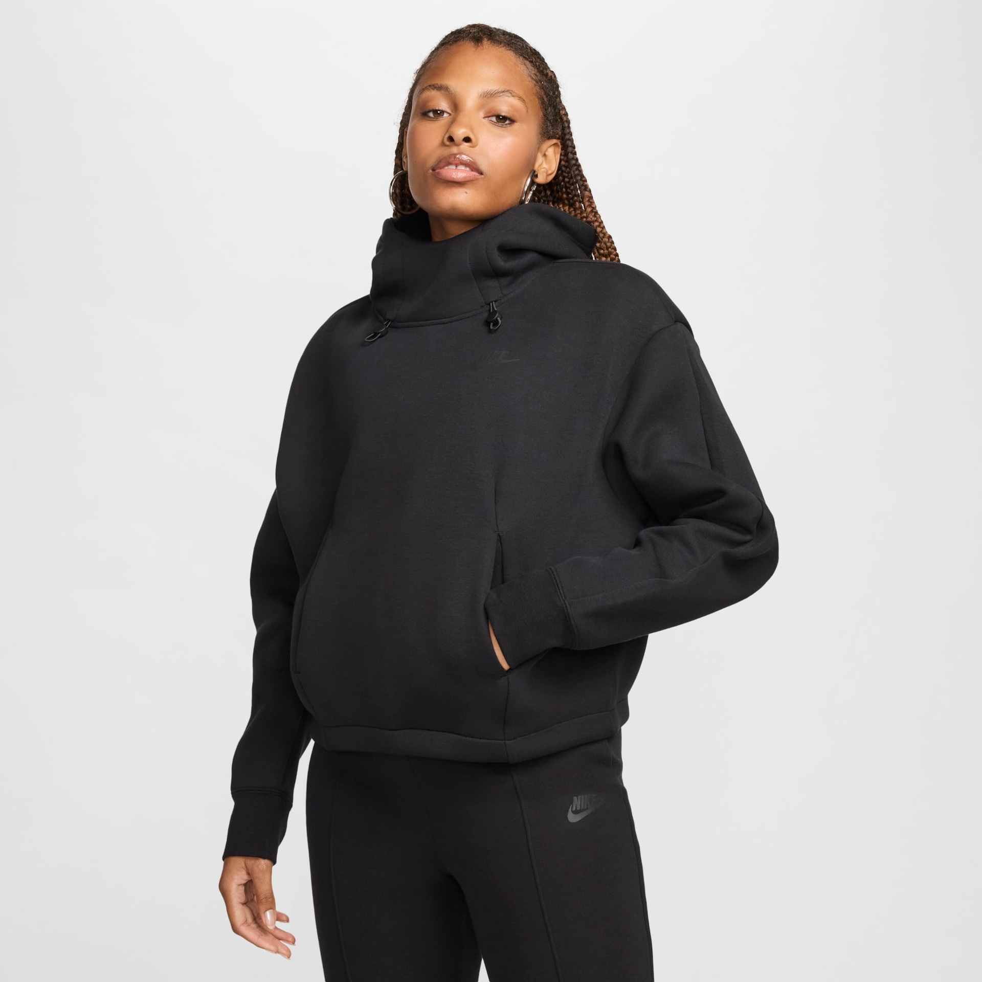 Blusão Nike Sportswear Tech Fleece Feminino - Foto 1