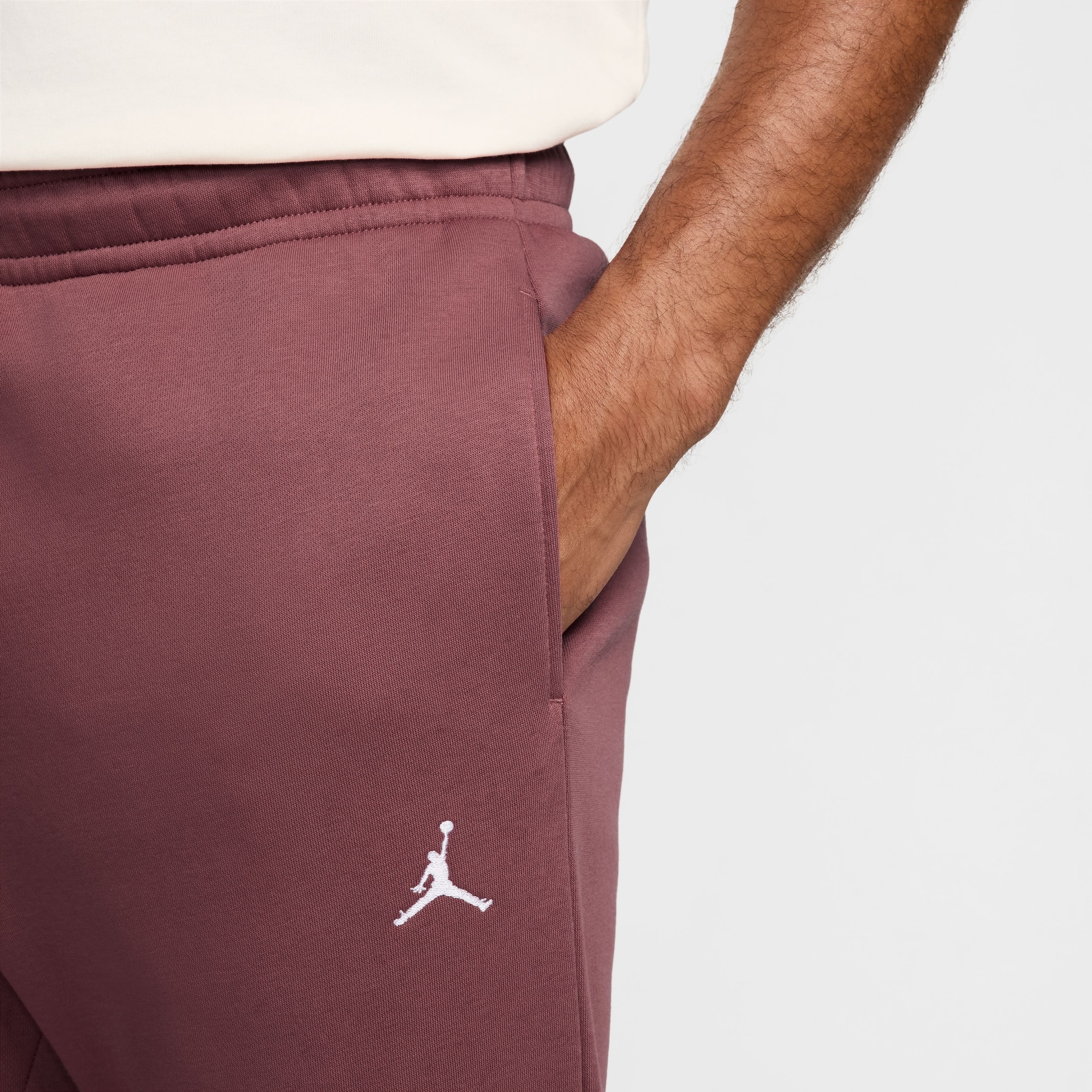 Calça Jordan Brooklin Fleece Masculina - Foto 3