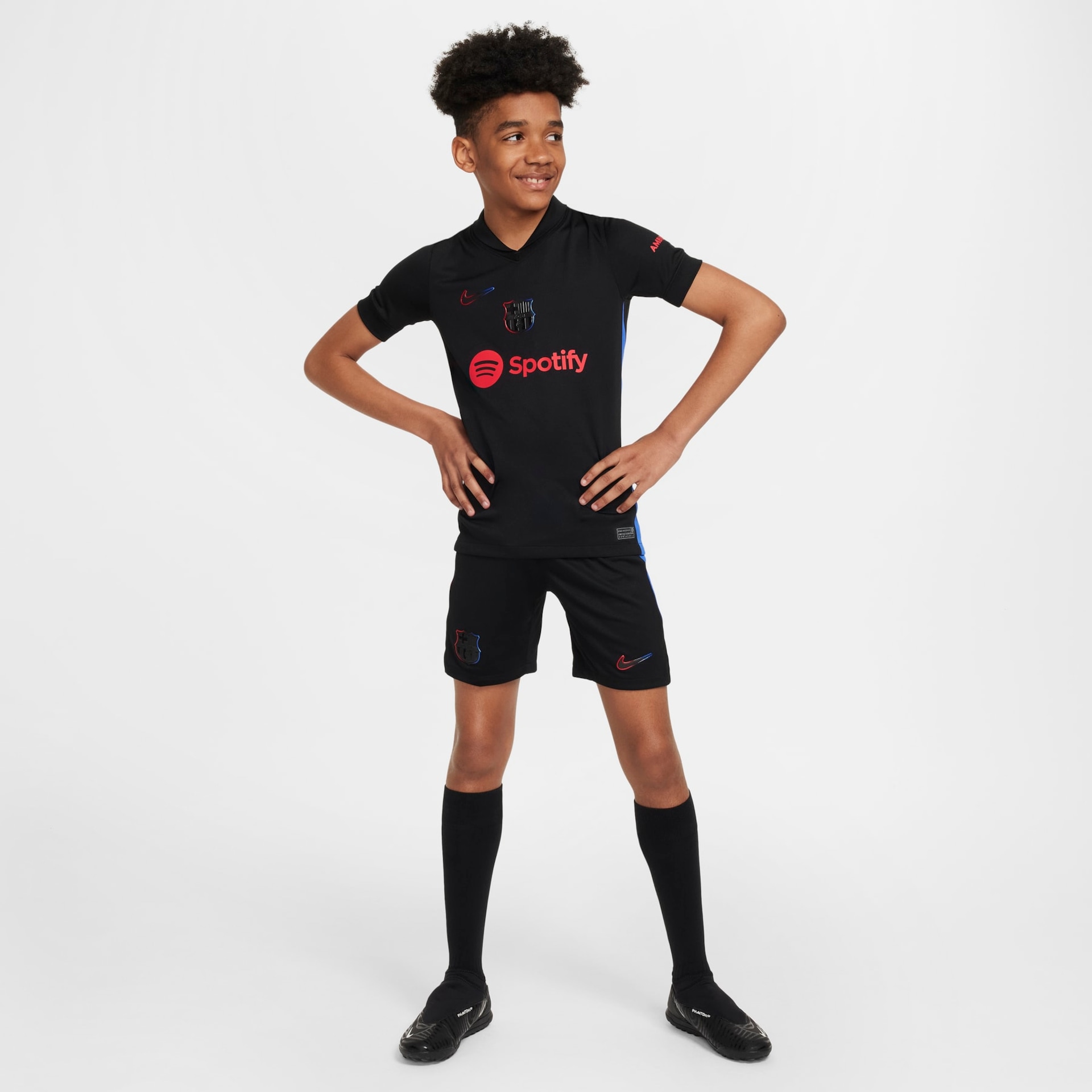 Camisa Nike Barcelona II 2024/25 Torcedor Pro Infantil - Foto 9