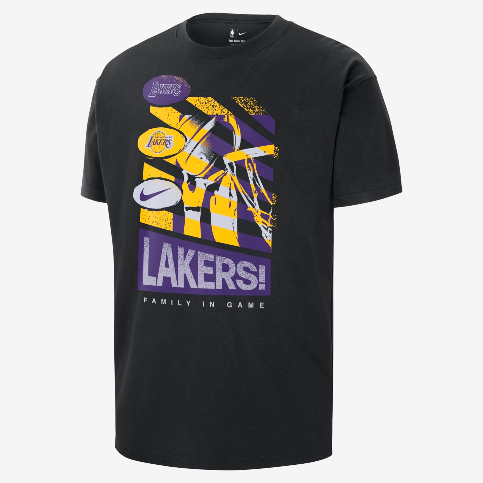 Camiseta Nike Los Angeles Lakers Masculina - Foto 1