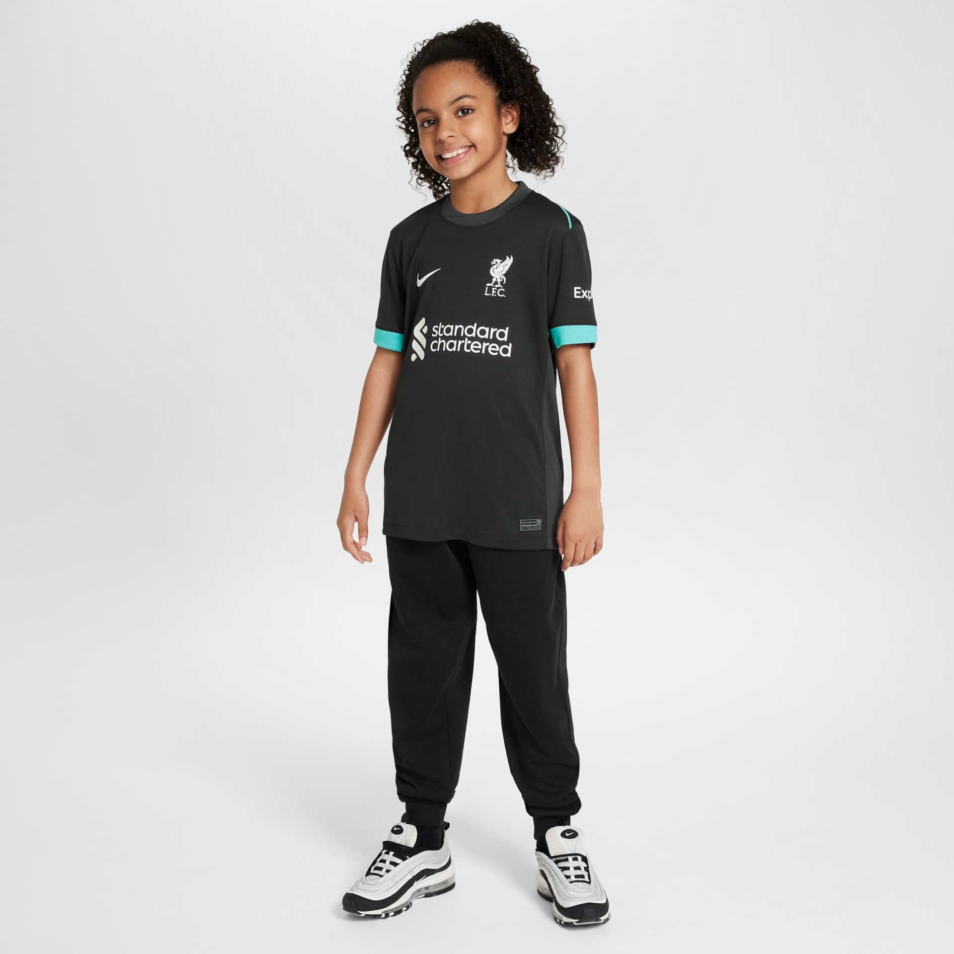 Camisa Nike Liverpool II 2024/25 Torcedor Pro Infantil - Foto 4