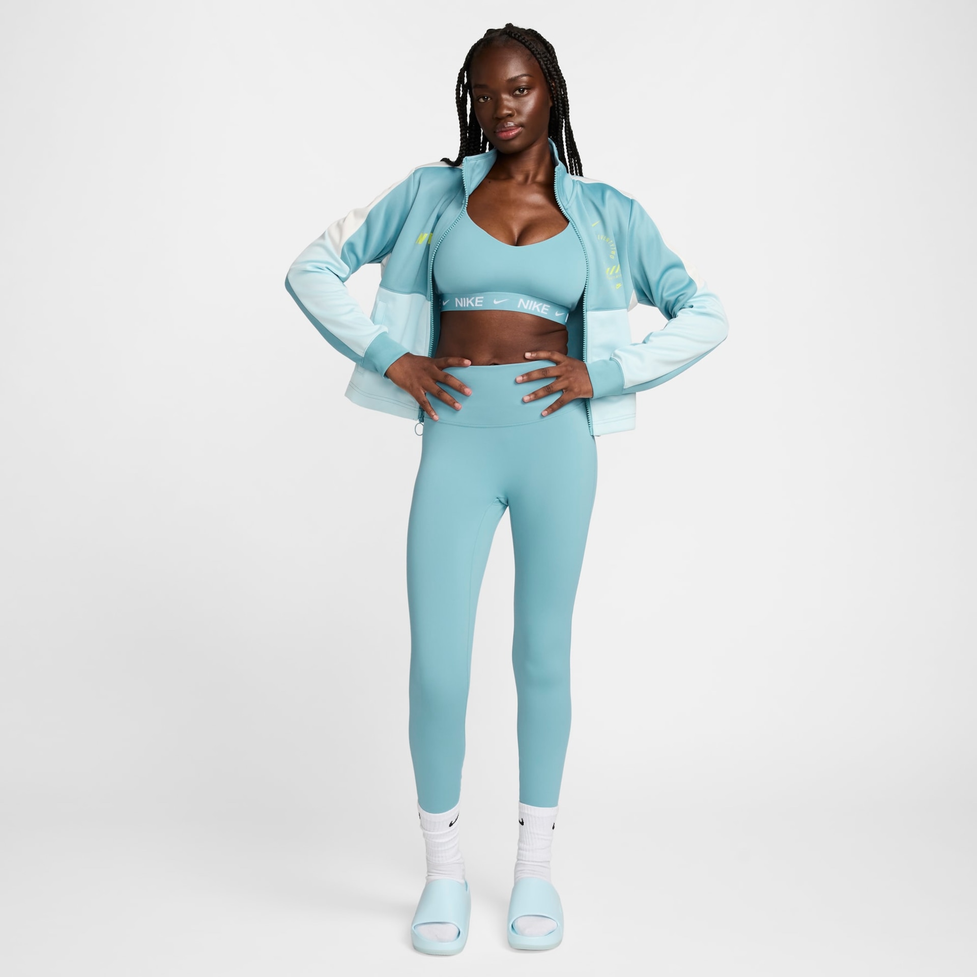 Calça Nike Dri-FIT One HR Feminina - Foto 7