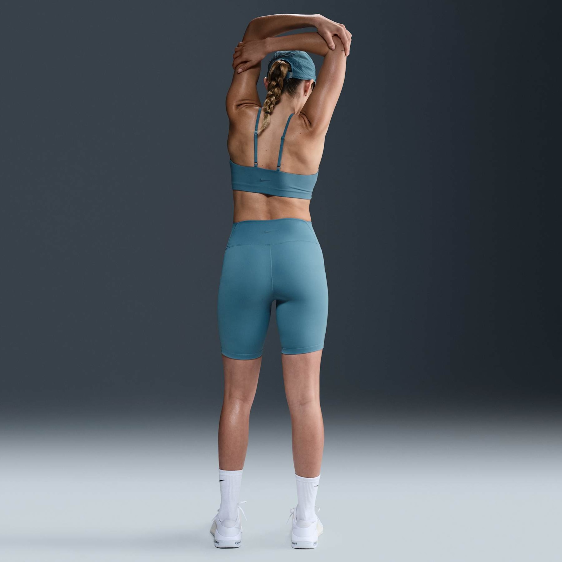 Shorts Nike Dri-FIT One HR 8IN Feminino - Foto 4